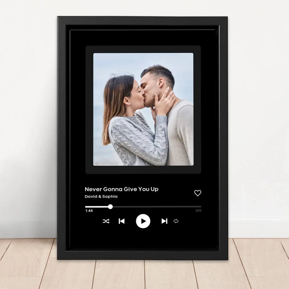 Personalisierte Leinwand "Musik Cover"
