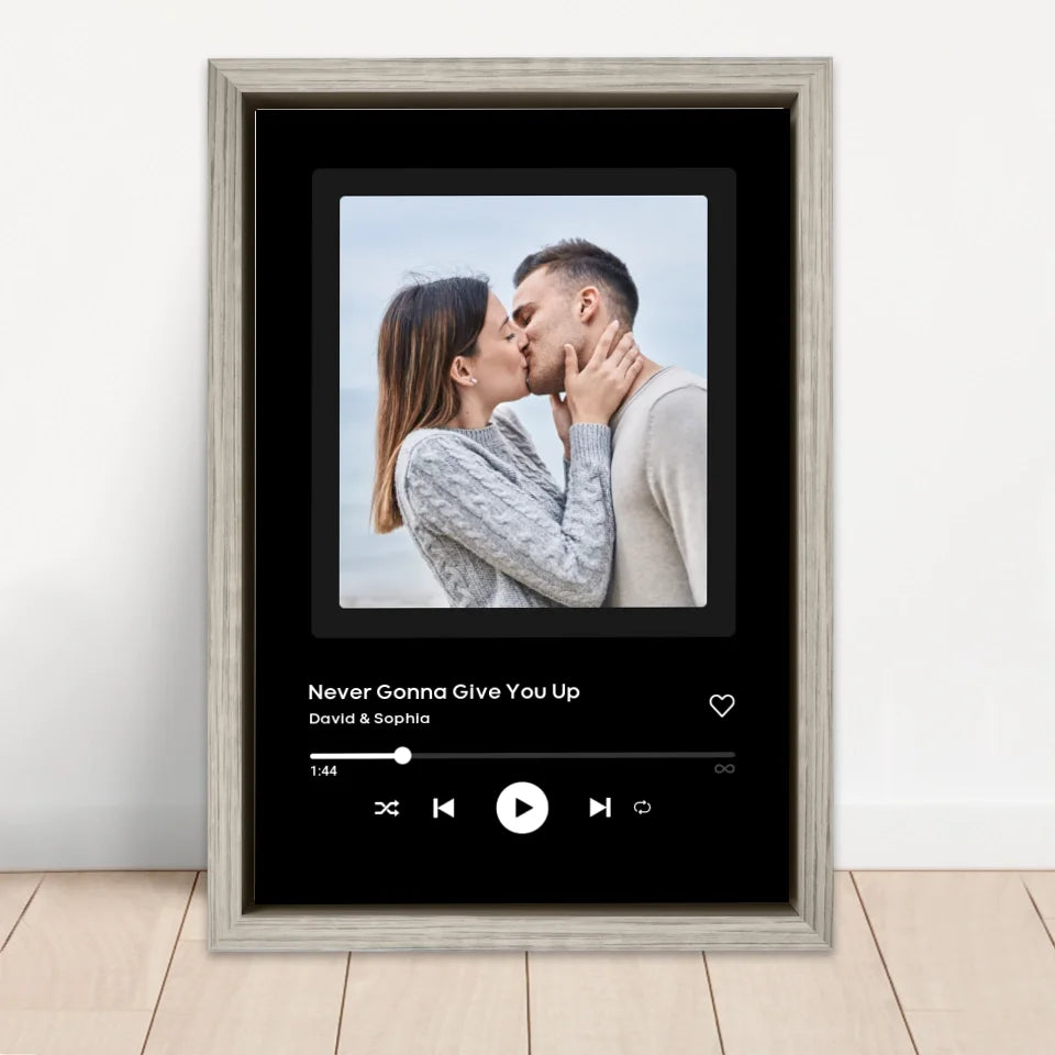 Personalisierte Leinwand "Musik Cover"