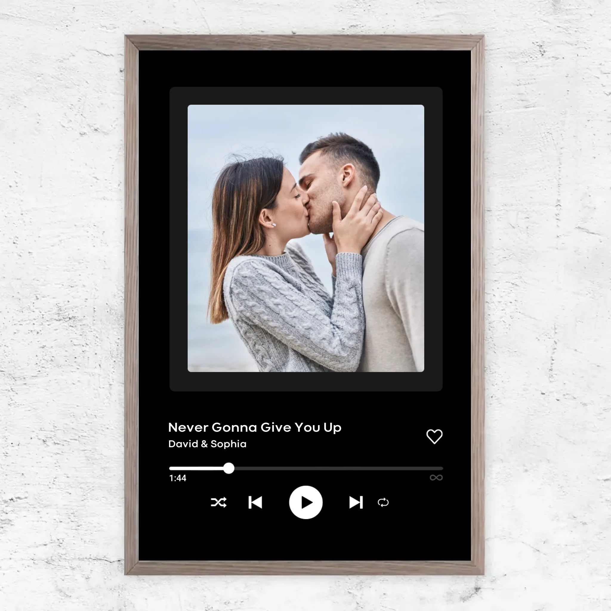 Personalisiertes Poster "Musik Cover"