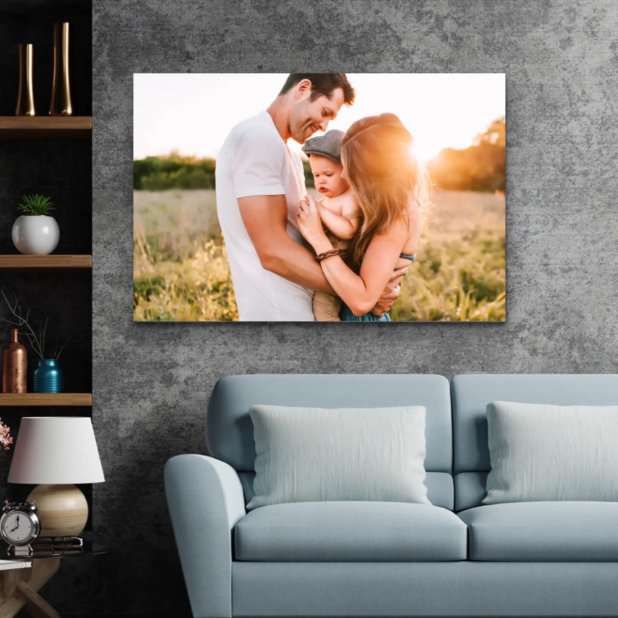 Personalisierte Leinwand - Horizontal