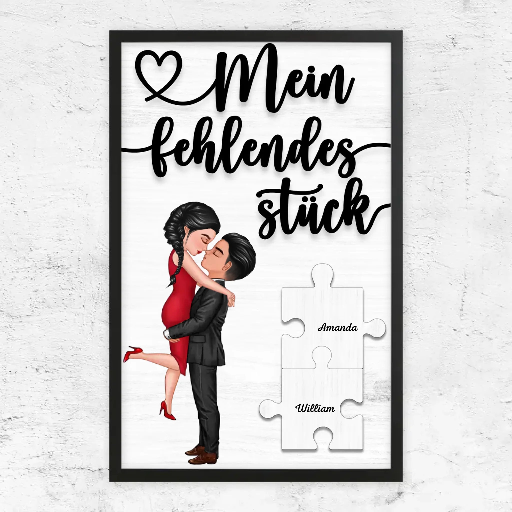 Personalisiertes Poster "Das fehlende Stück"