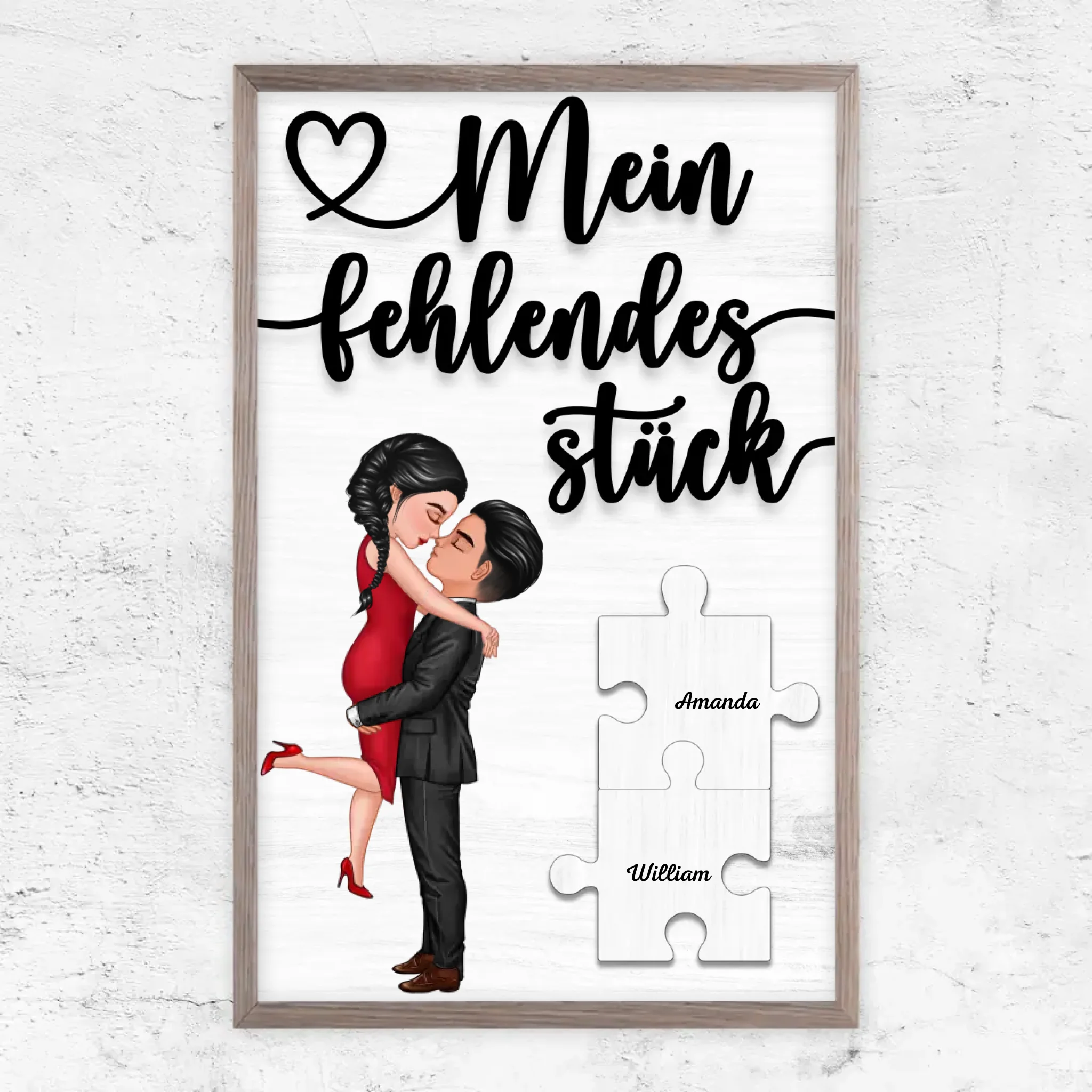 Personalisiertes Poster "Das fehlende Stück"