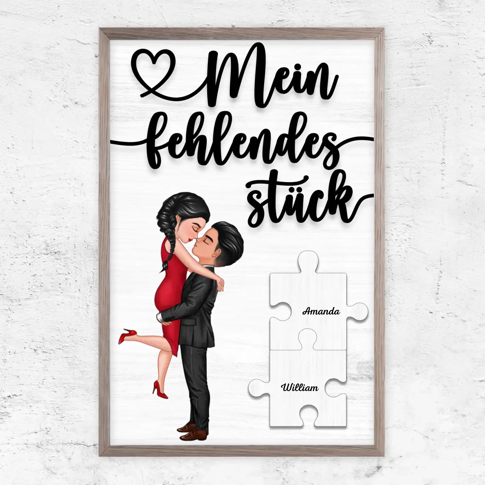 Personalisiertes Poster "Das fehlende Stück"