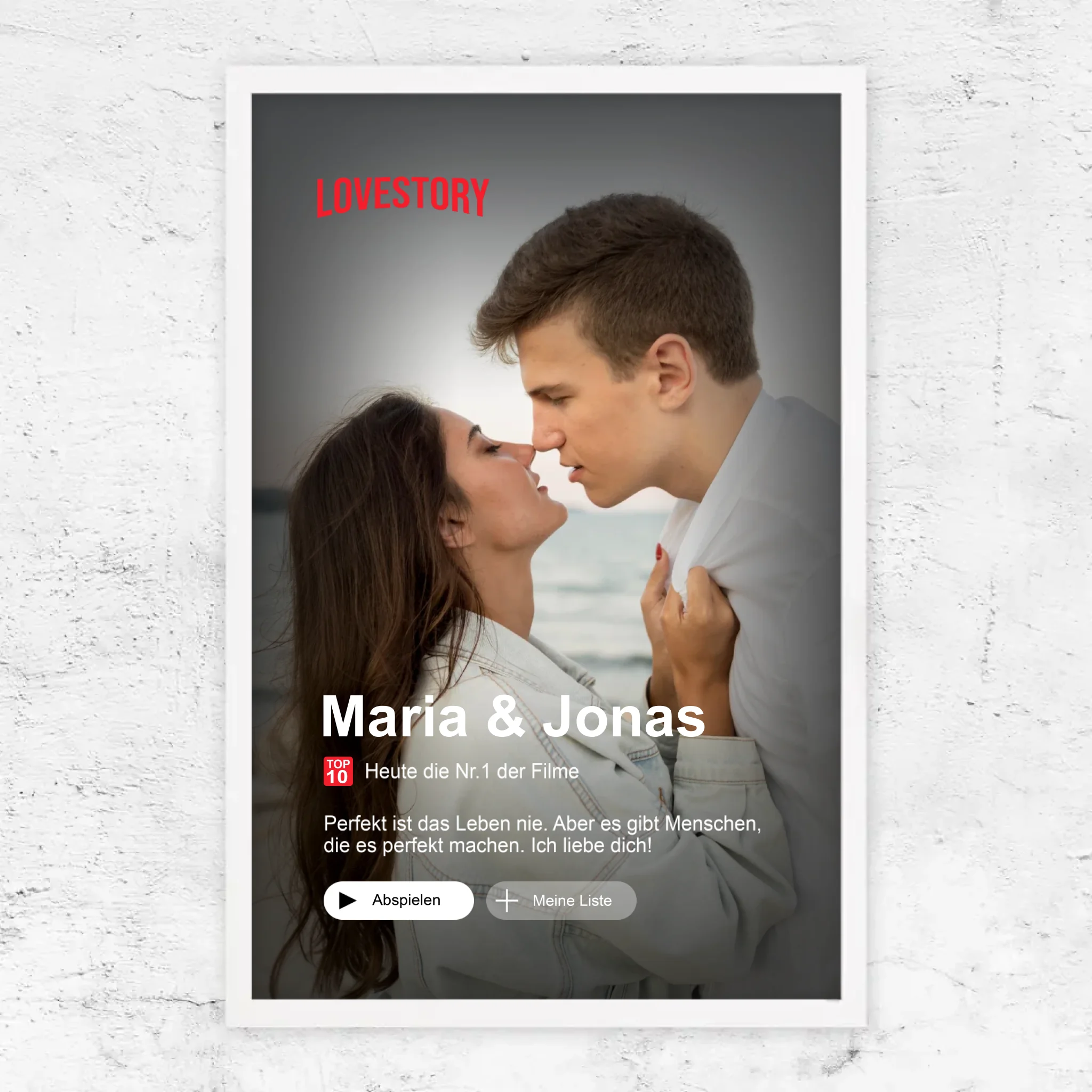 Personalisiertes Poster "Unser Cover"