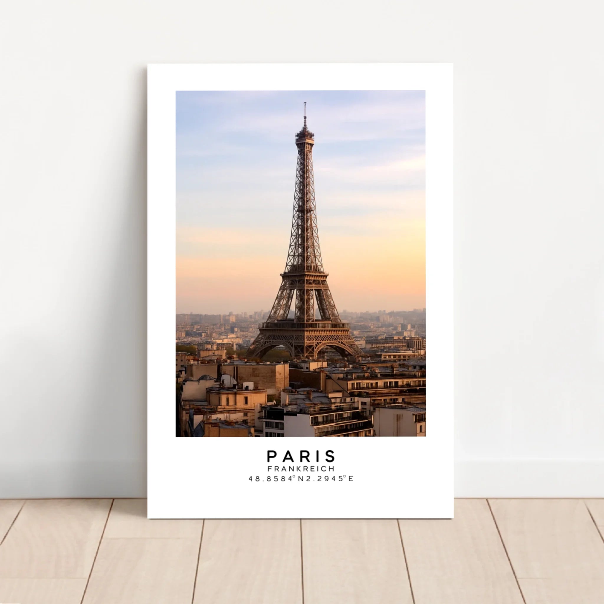 Personalisierte Leinwand – Reise Welt Sehenswürdigkeiten Foto