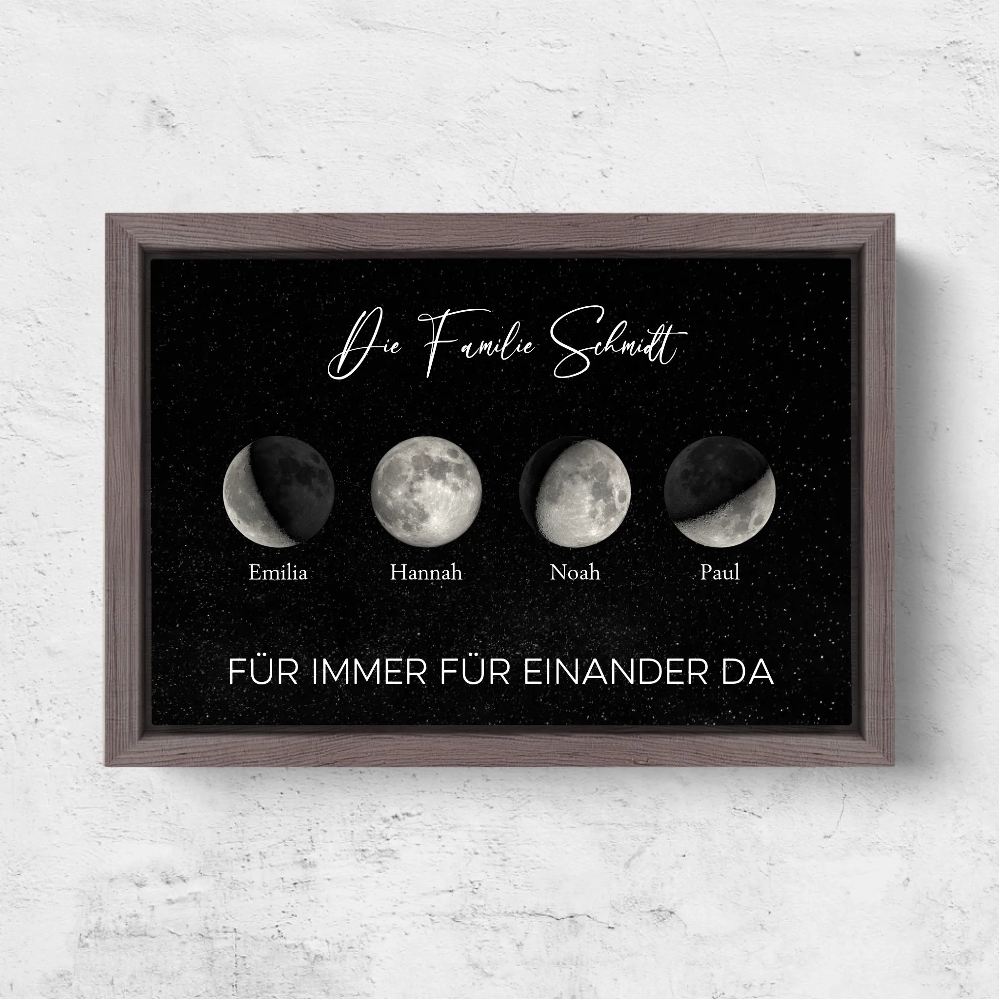 Horizontal Framd Canvas-Ovak