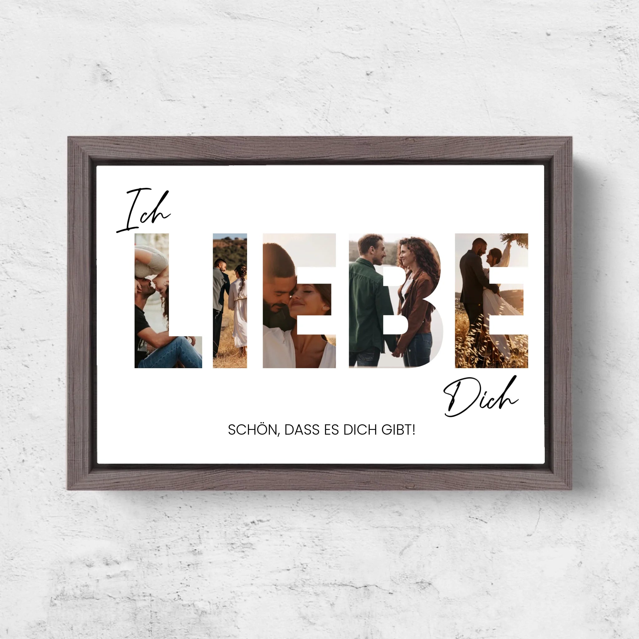 Horizontal Framd Canvas-Ovak