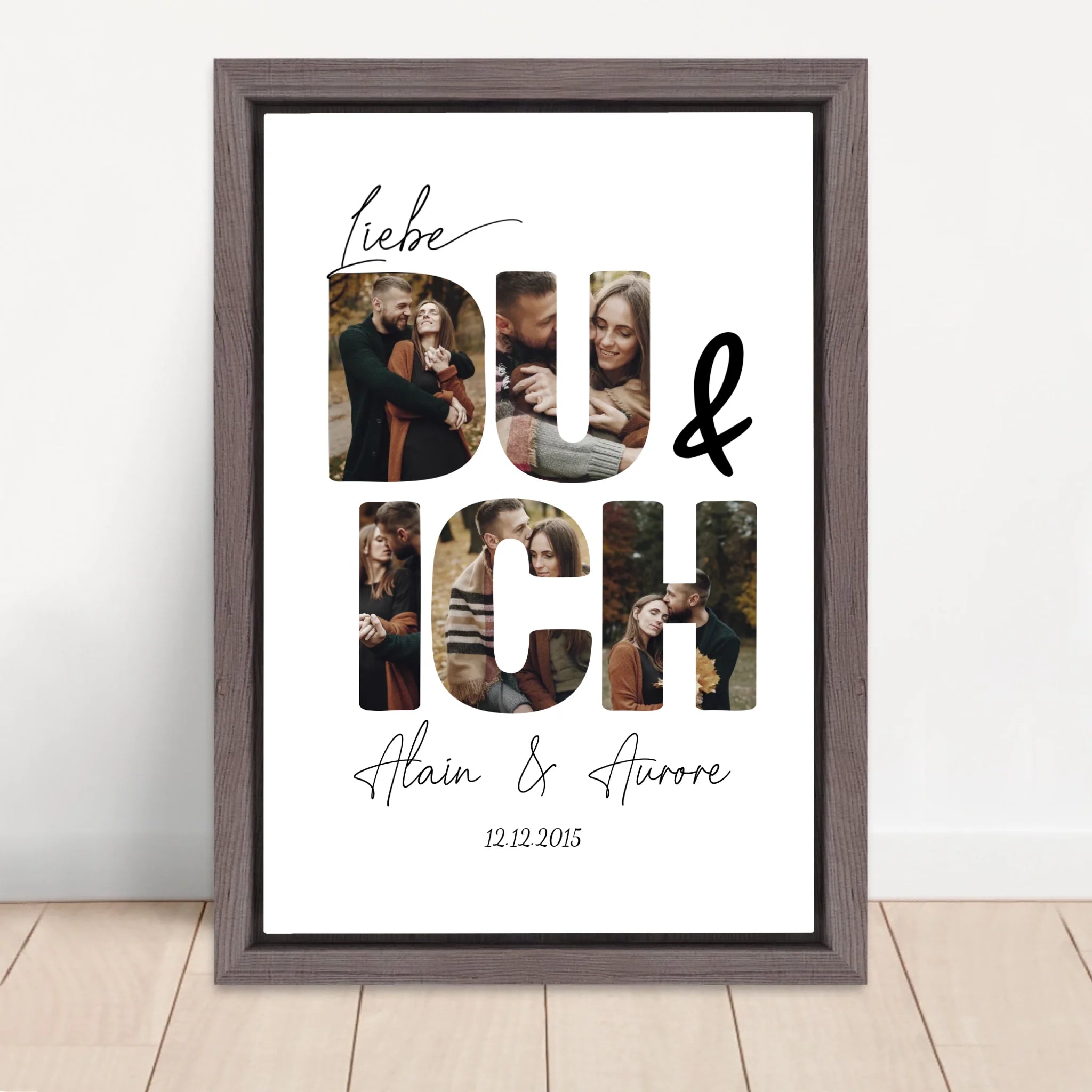 Vertical Framed Canvas-Oak 2026