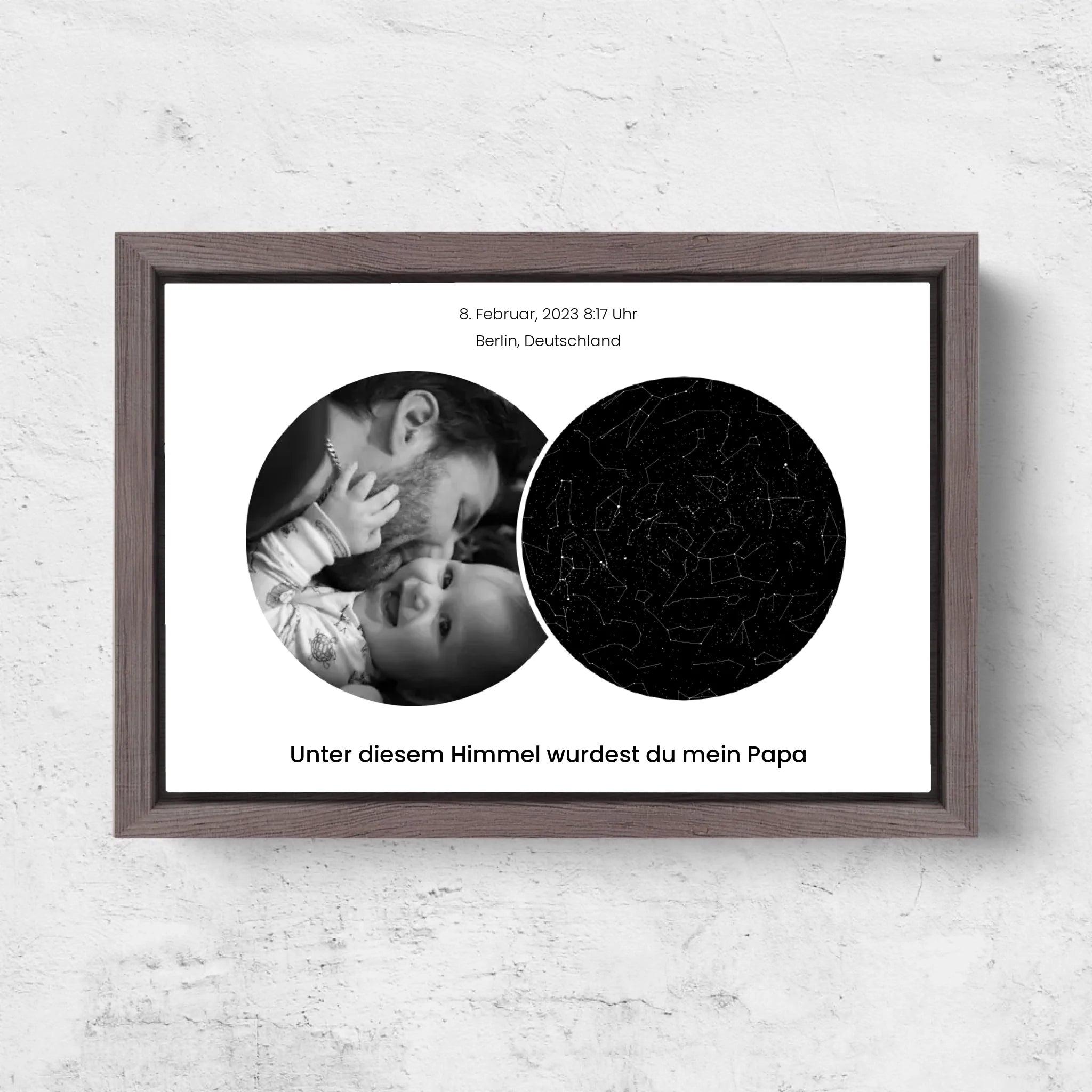 Horizontal Framd Canvas-Ovak