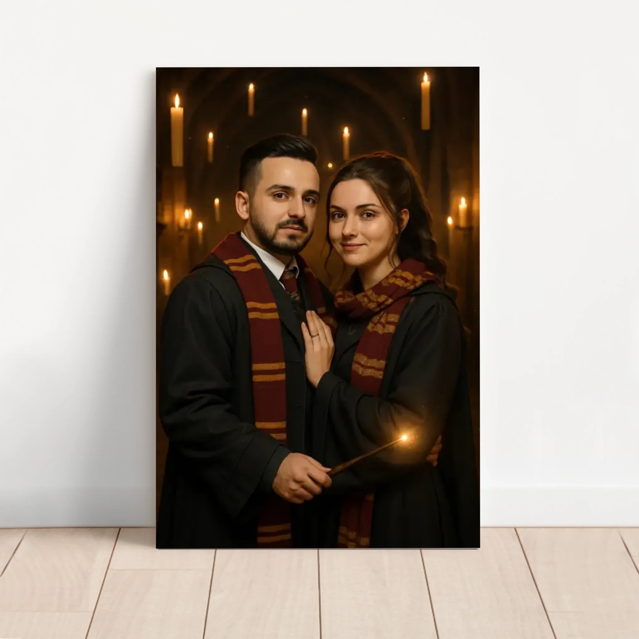 Personalisierte Leinwand – Zauberer-Akademie