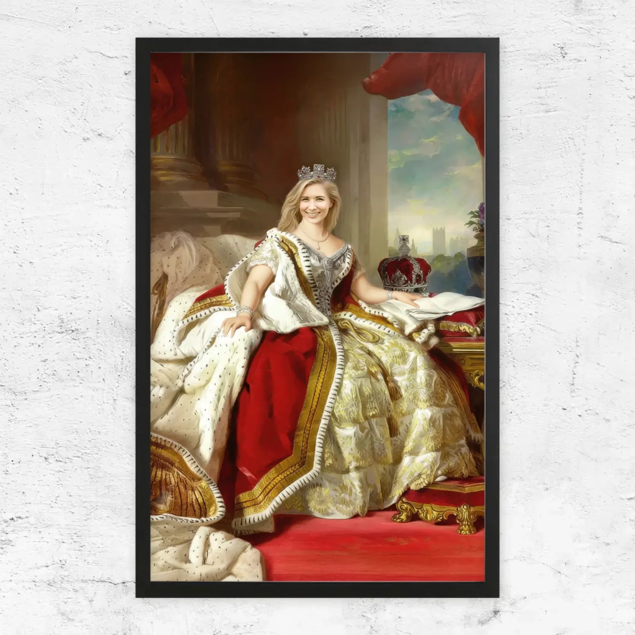 Personalisiertes Poster – Die Königin