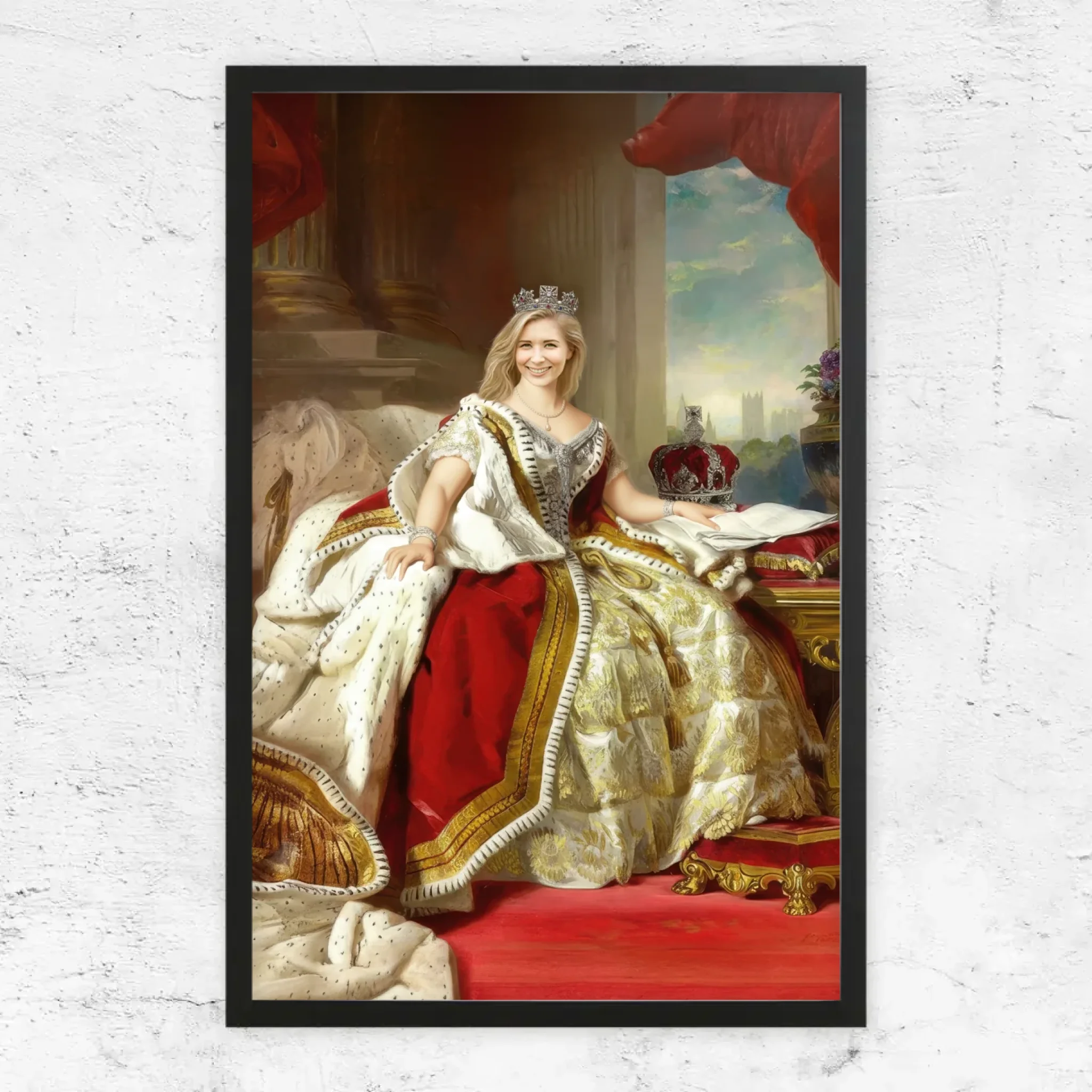 Personalisiertes Poster – Die Königin