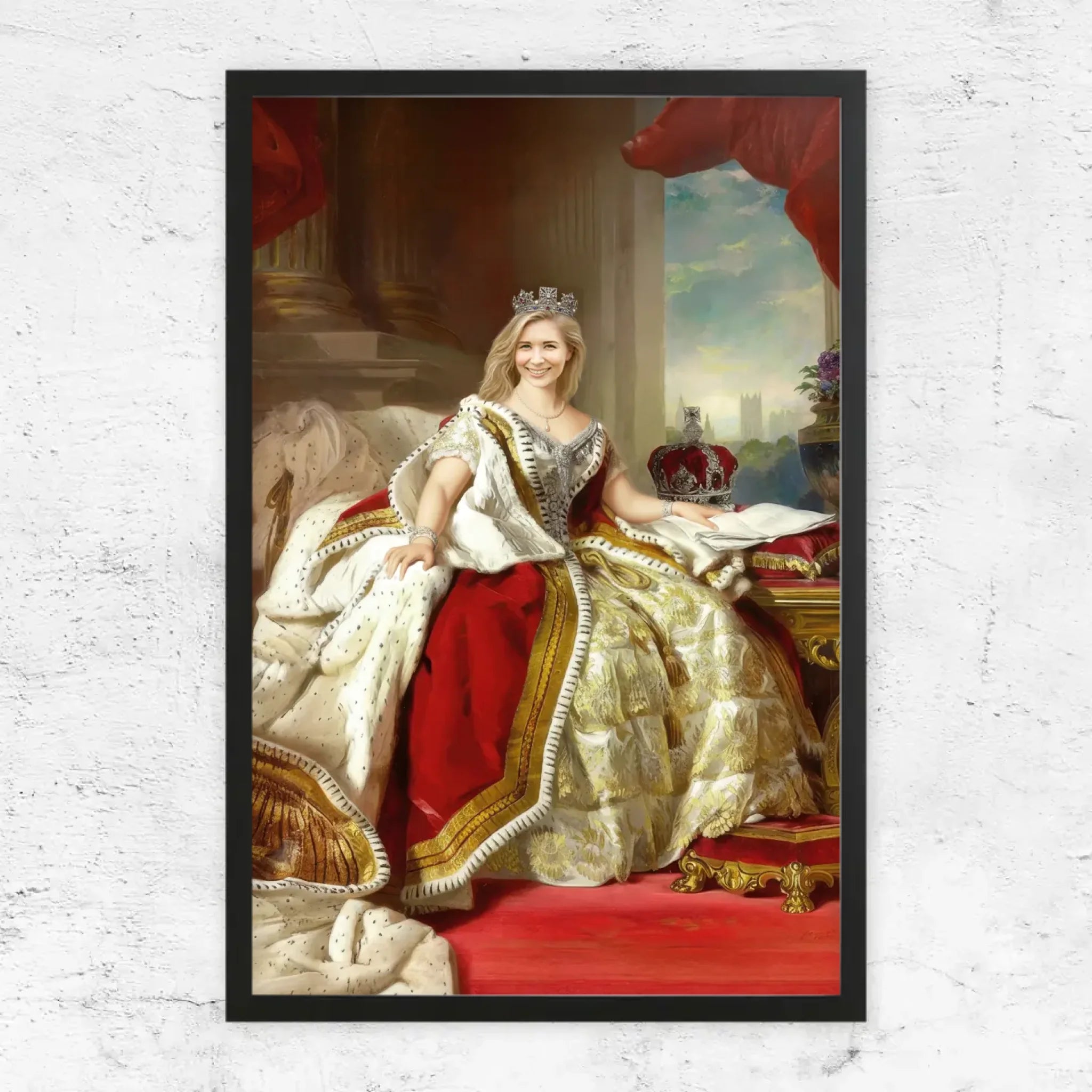 Personalisiertes Poster – Die Königin