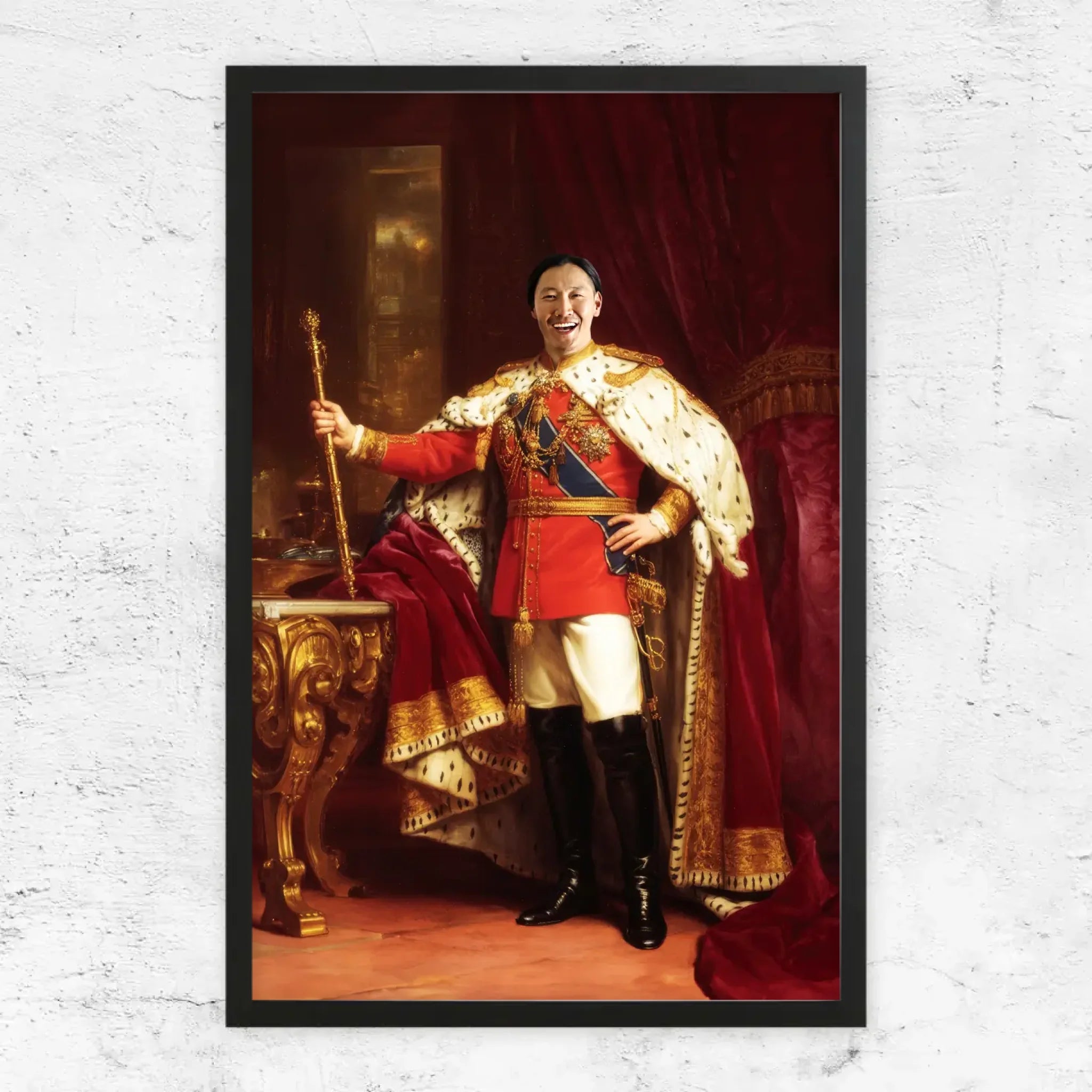 Personalisiertes Poster – Der König