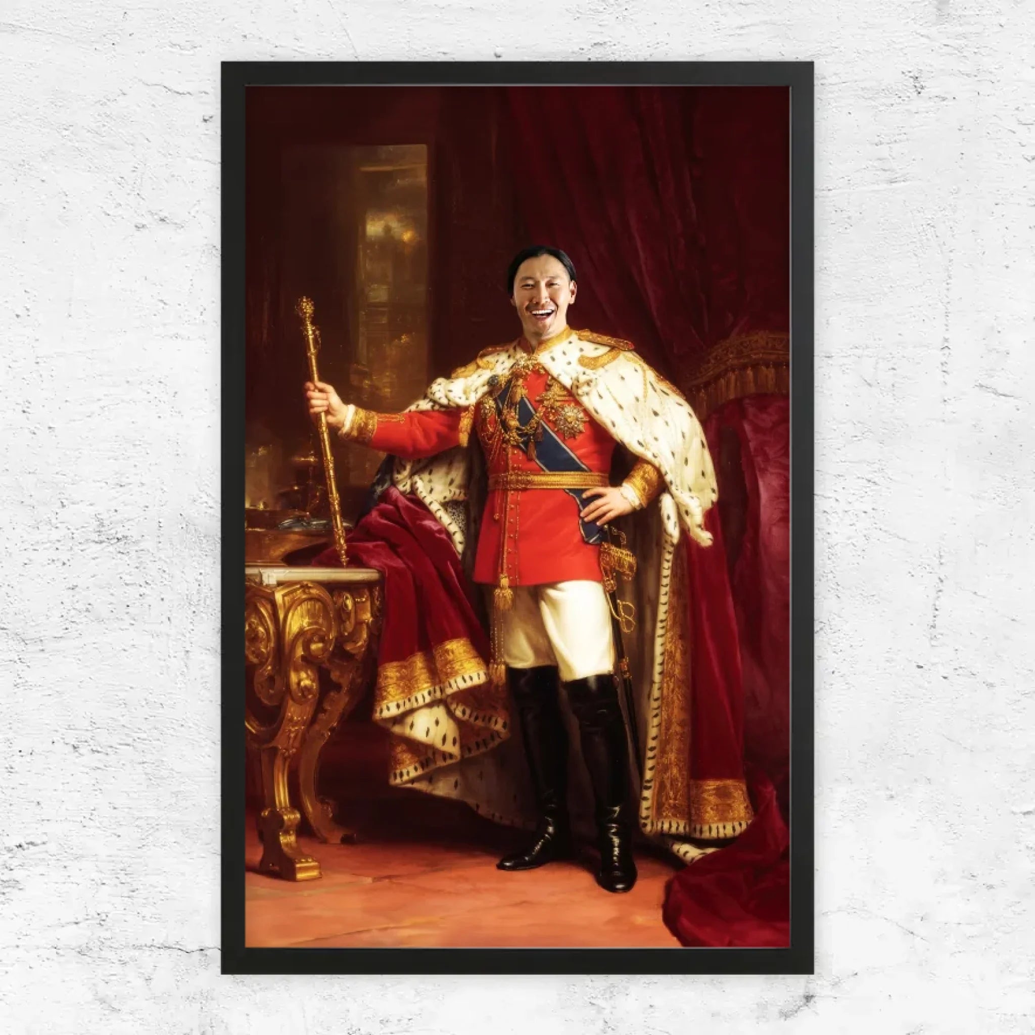 Personalisiertes Poster – Der König