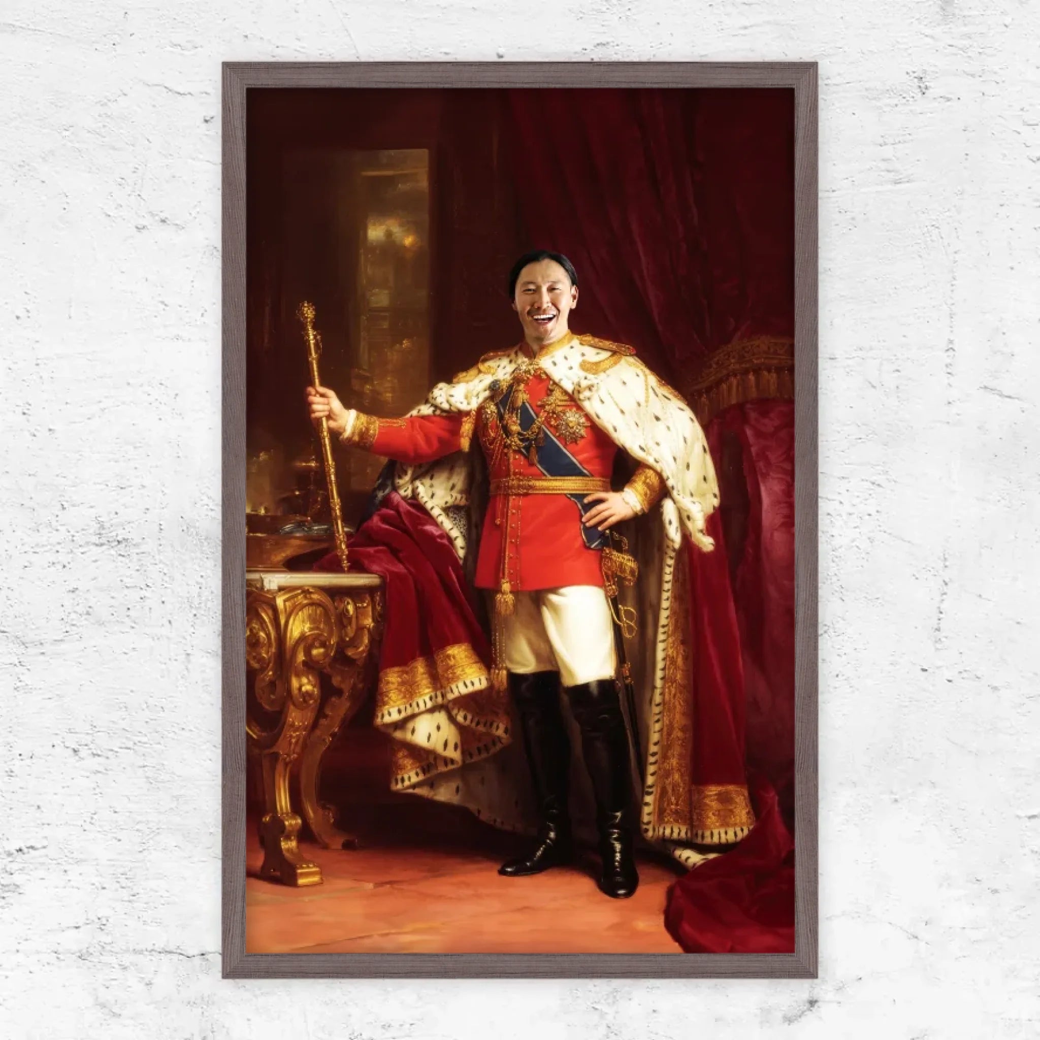 Personalisiertes Poster – Der König