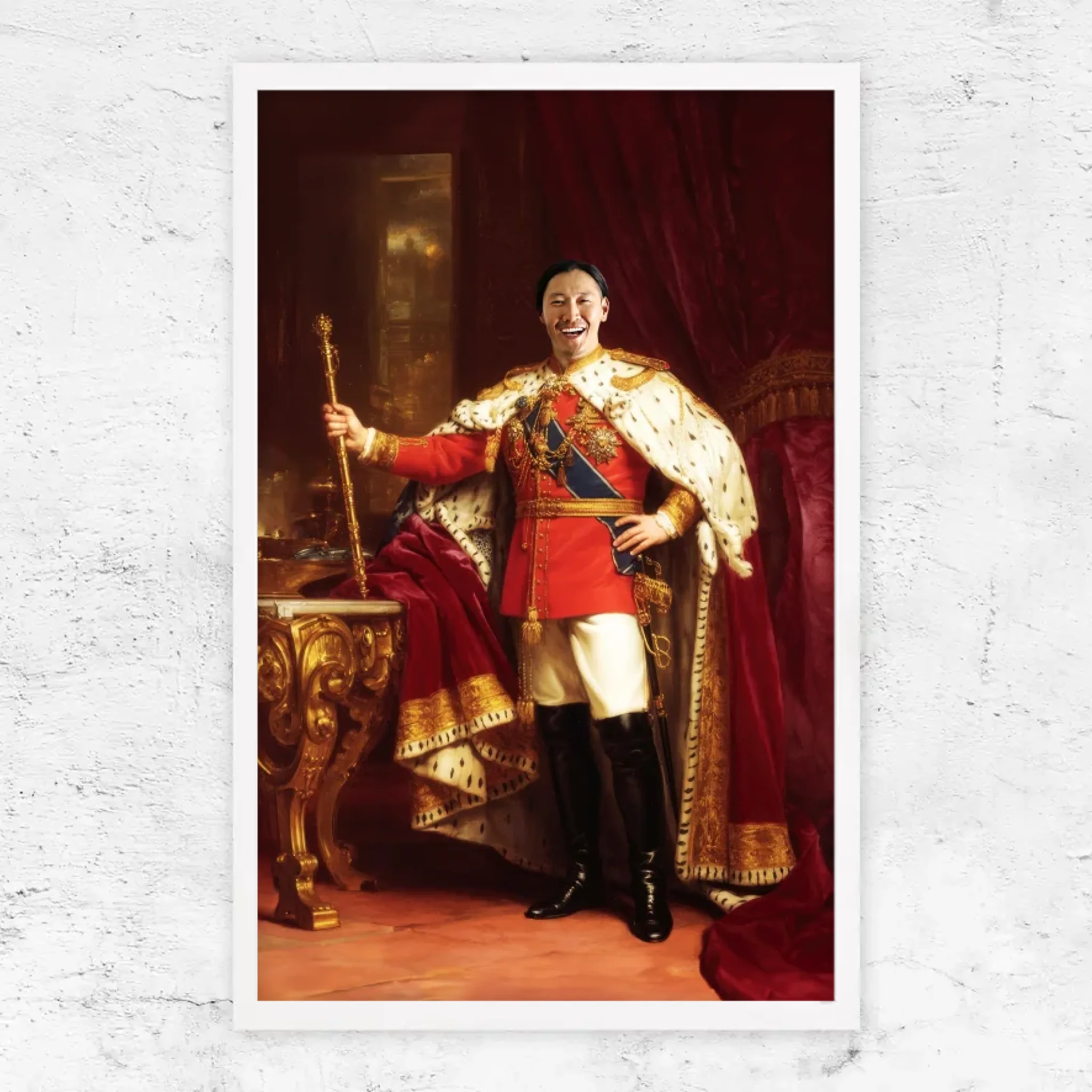 Personalisiertes Poster – Der König