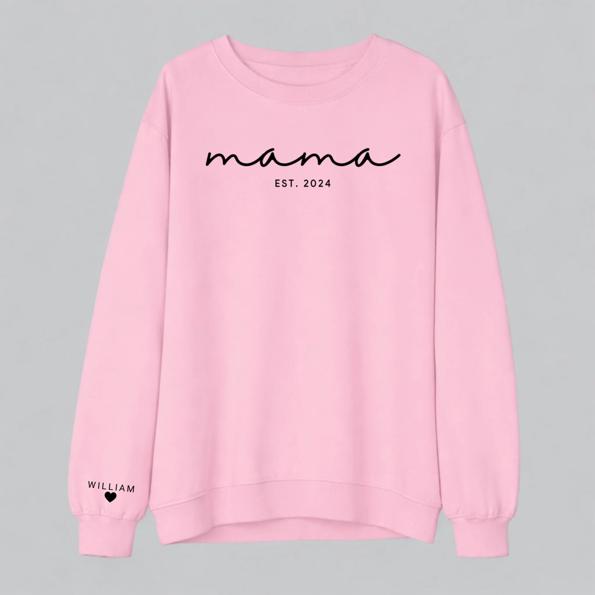 sweatshirt light pink
