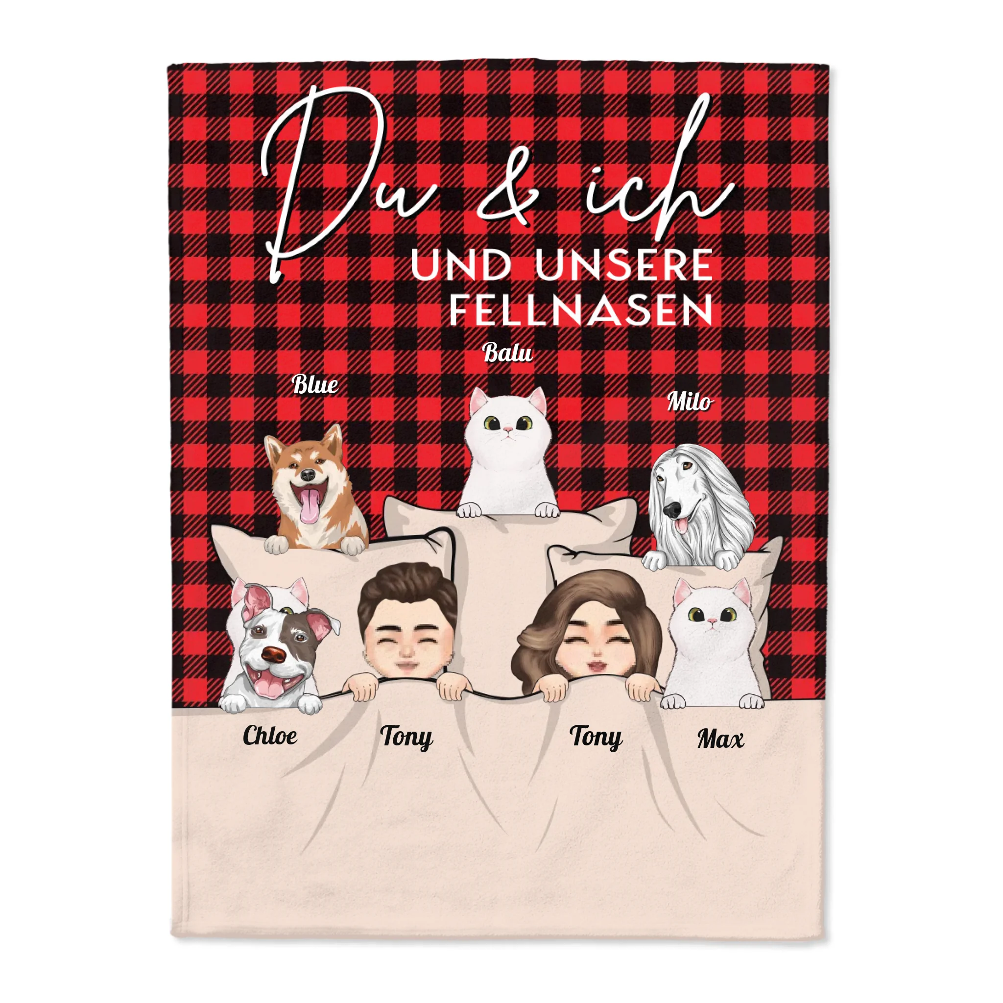 Live Mockup - Blanket Standard - 150x200