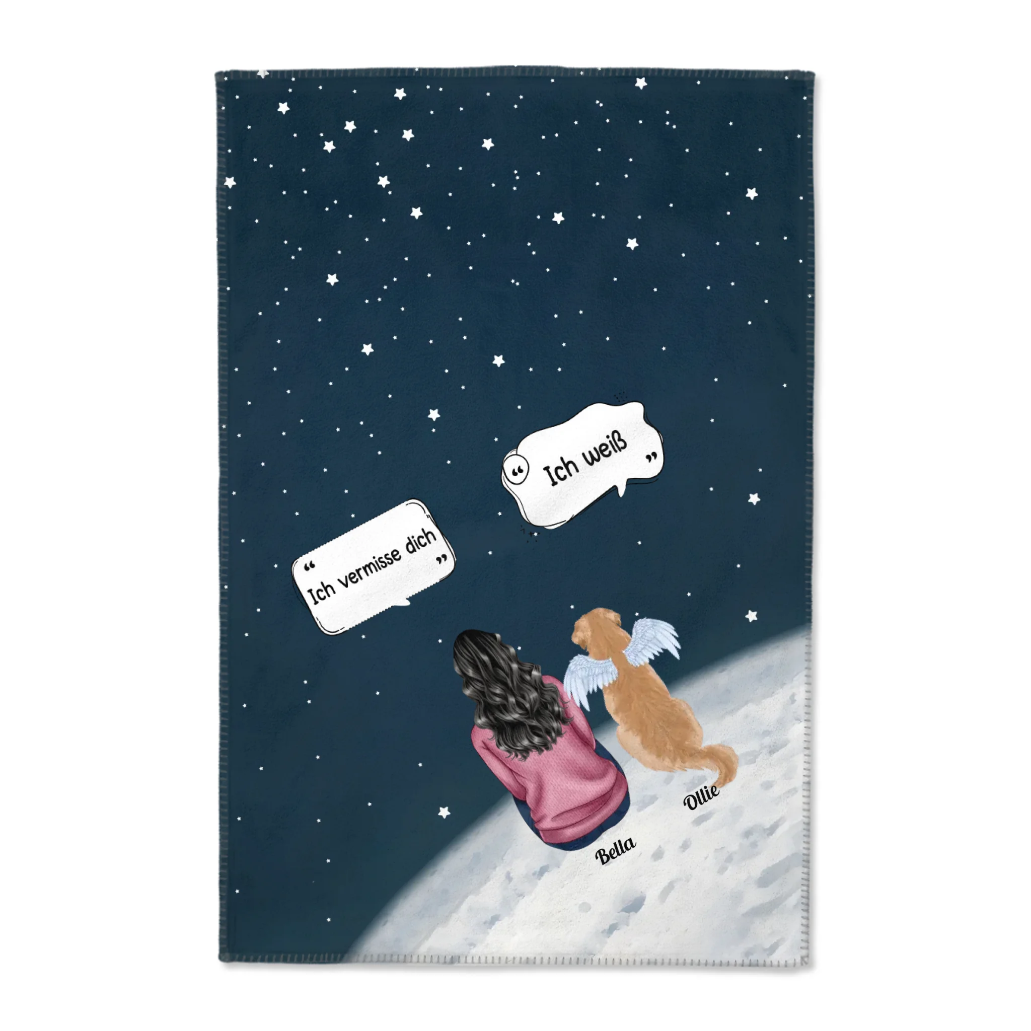 Live Mockup - Blanket Premium - 100x150