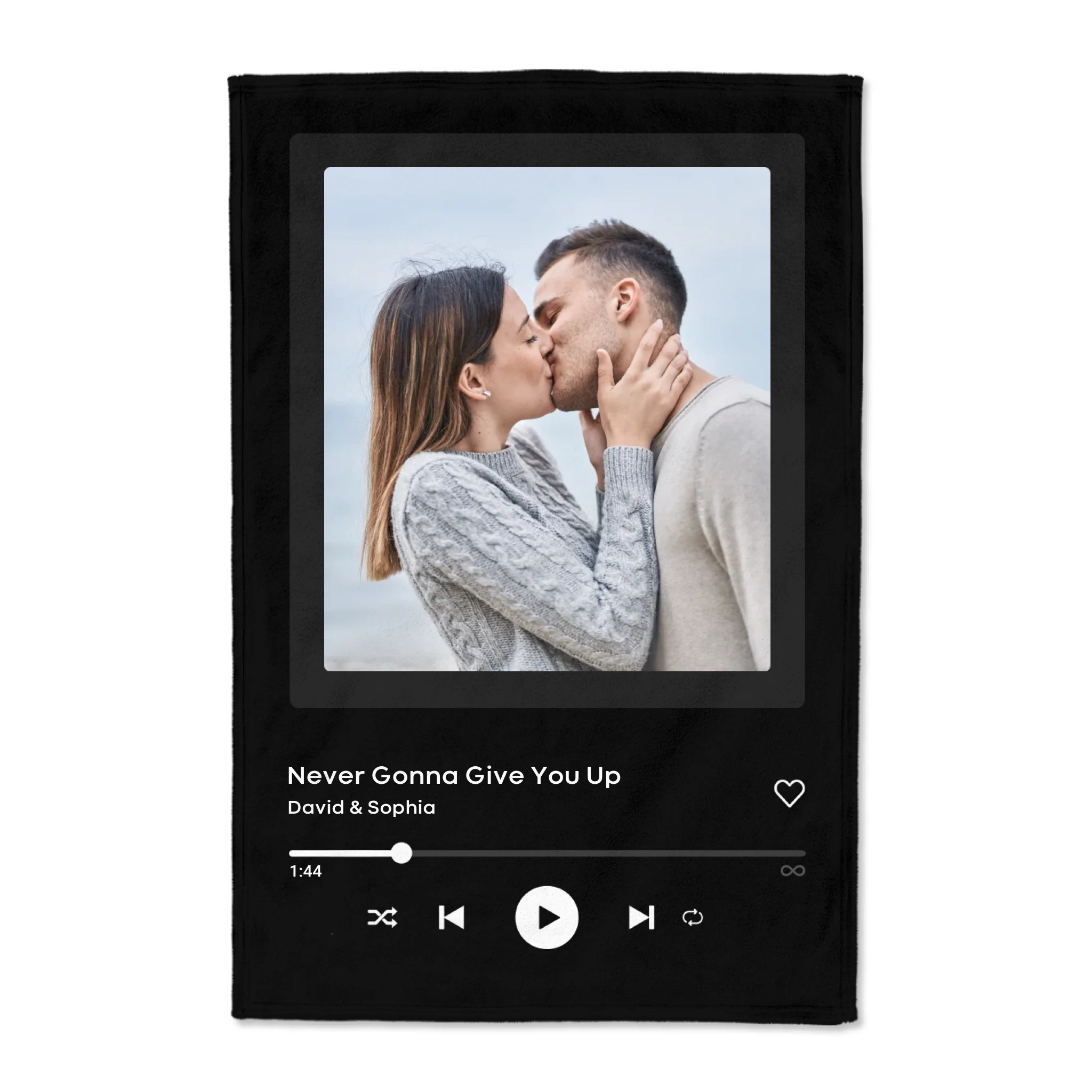 Live Mockup - Blanket Standard - 100x150