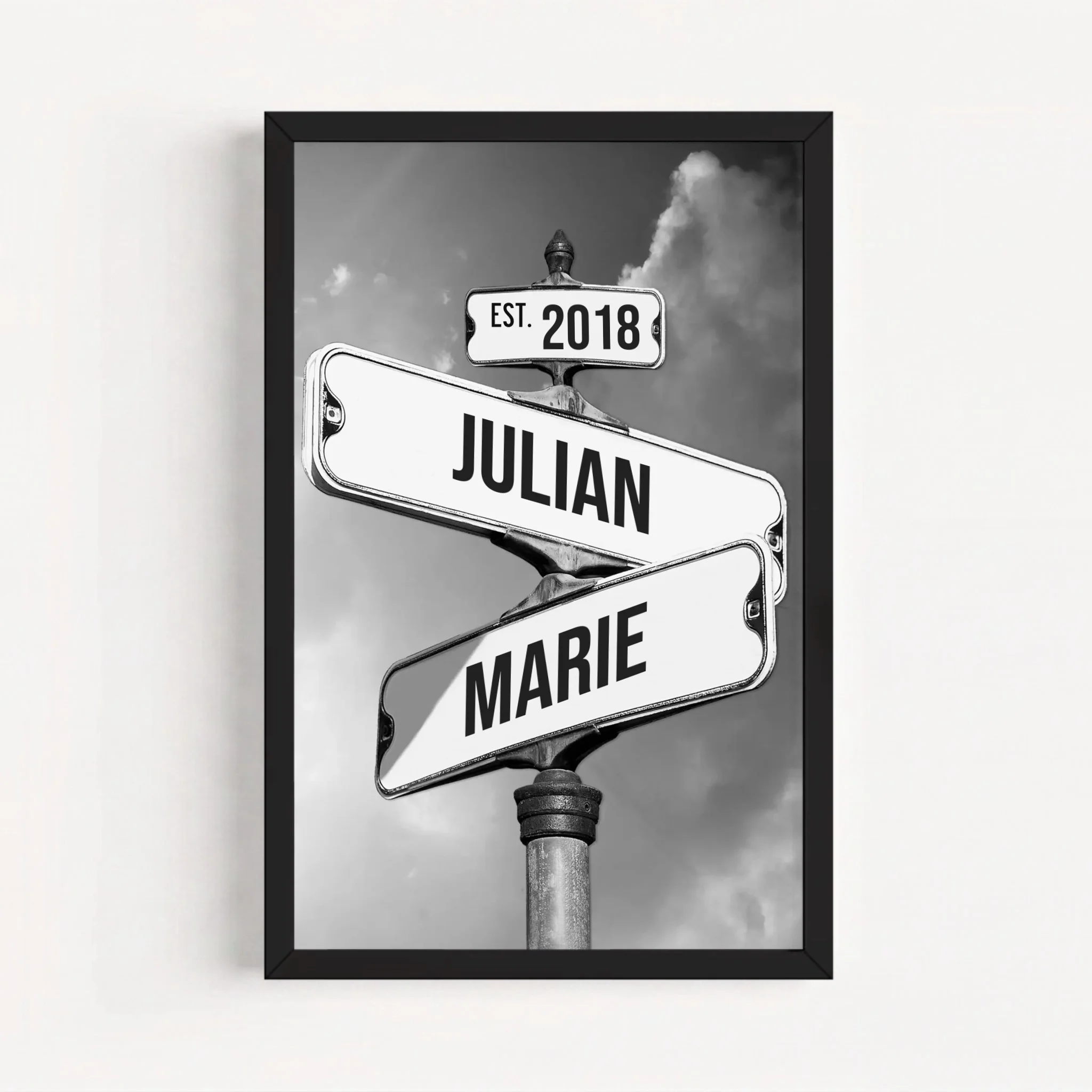 Live Mockup - Frame Poster - Black - 20x30
