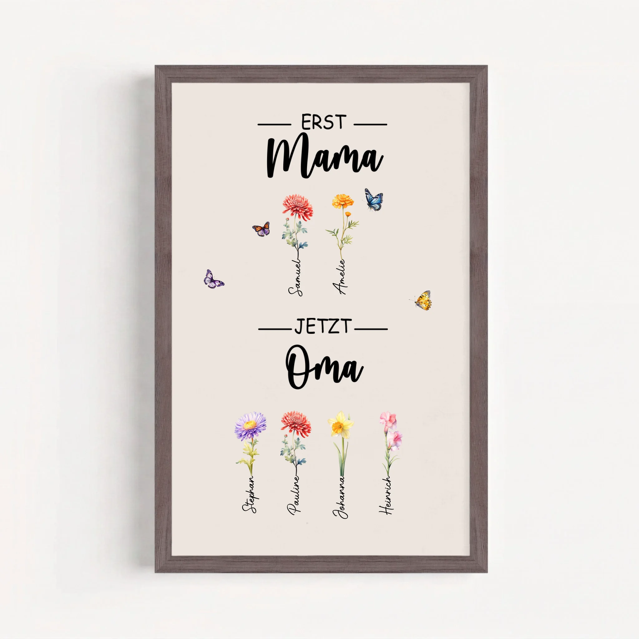 Live Mockup - Frame Poster - Wood - 20x30