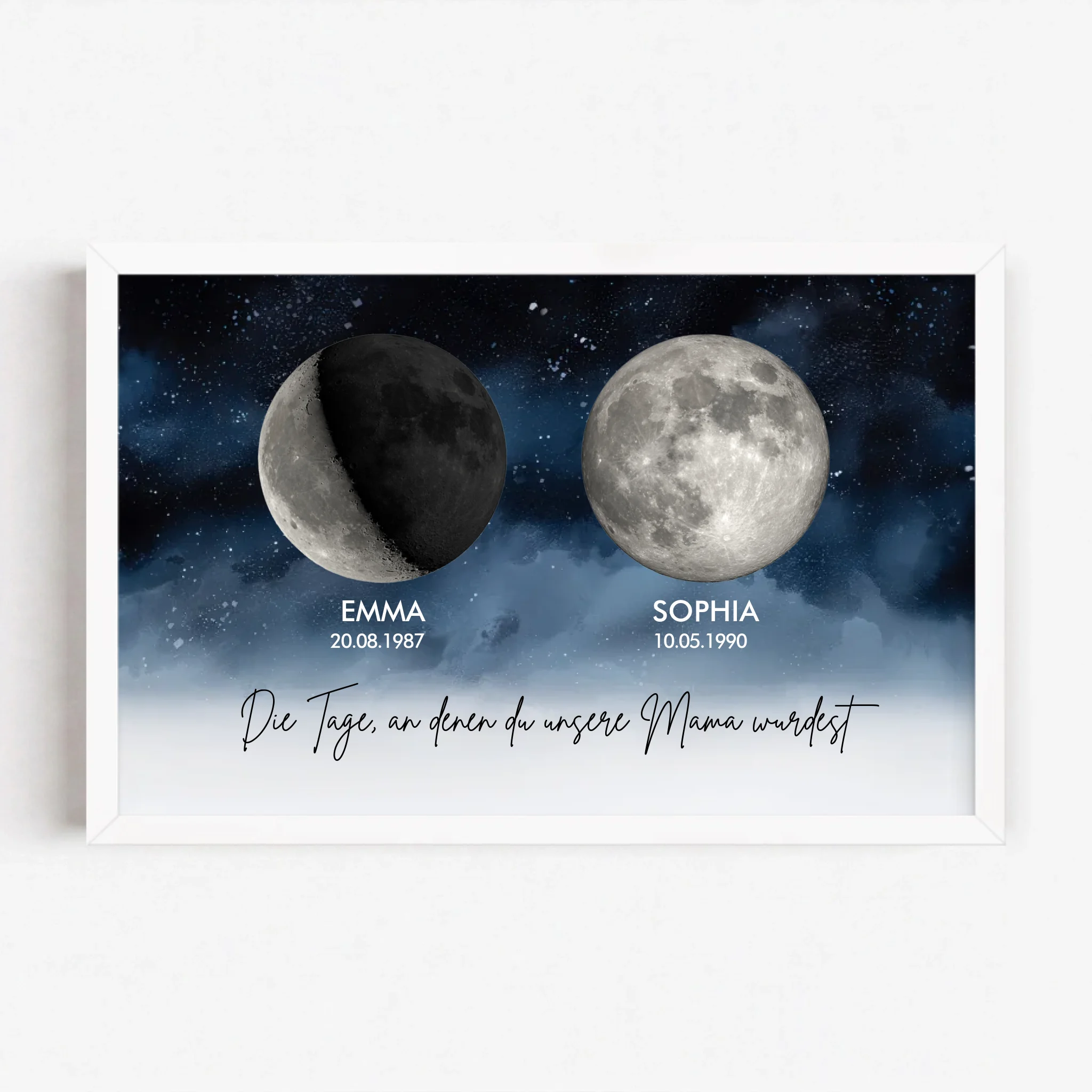 Live Mockup - Frame Poster - White - 30x20