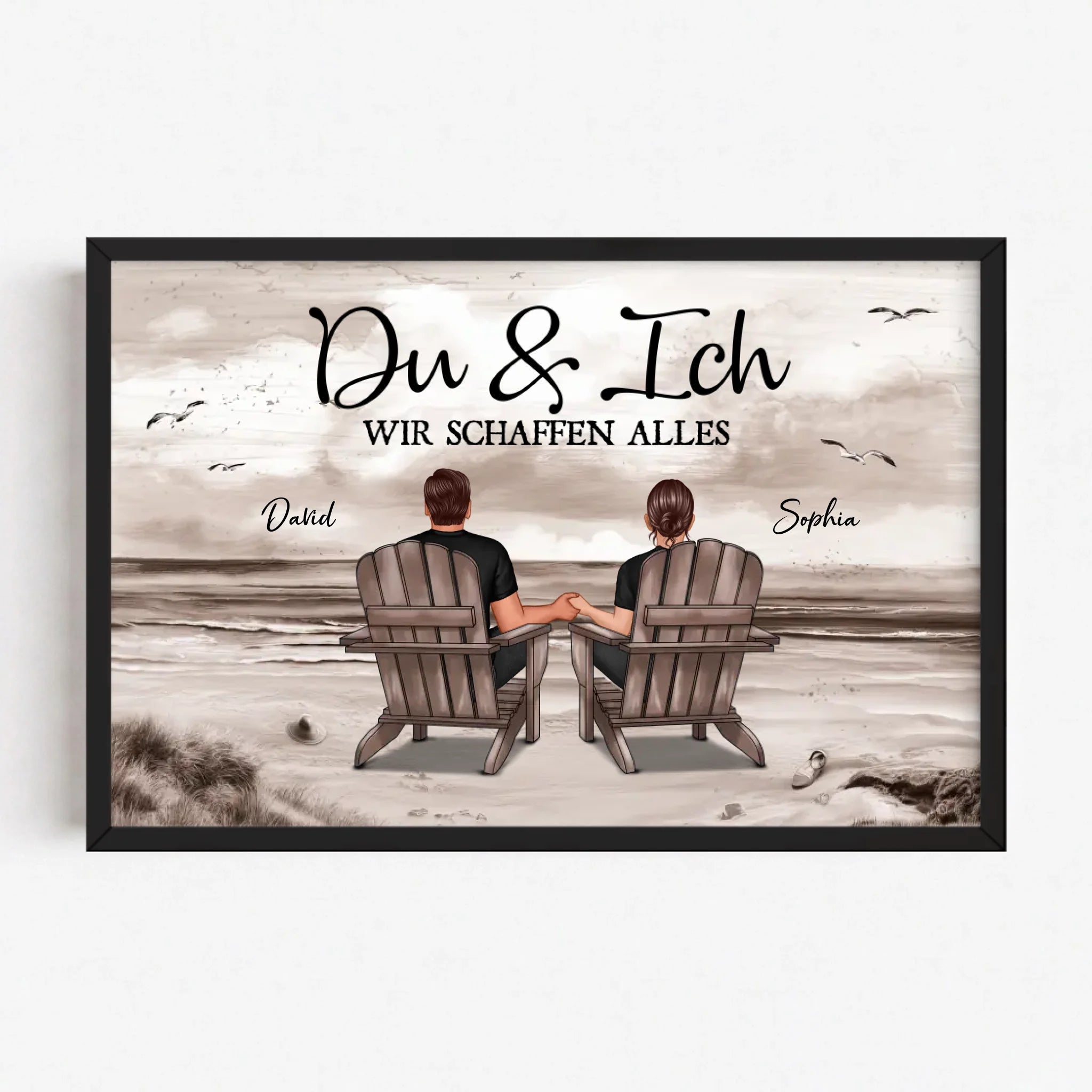 Live Mockup - Frame Poster - Black - 60x40
