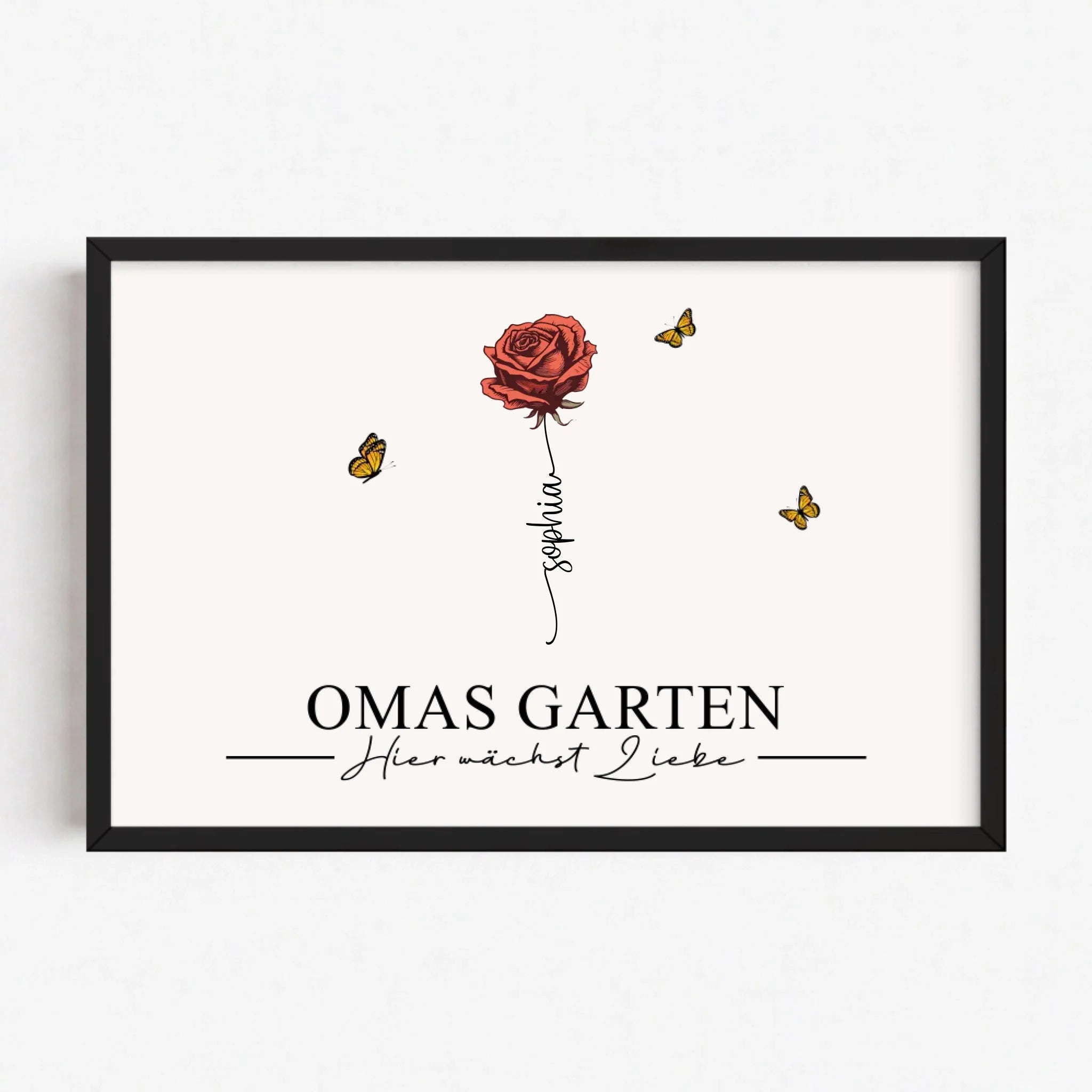 Live Mockup - Frame Poster - Black - 60x40