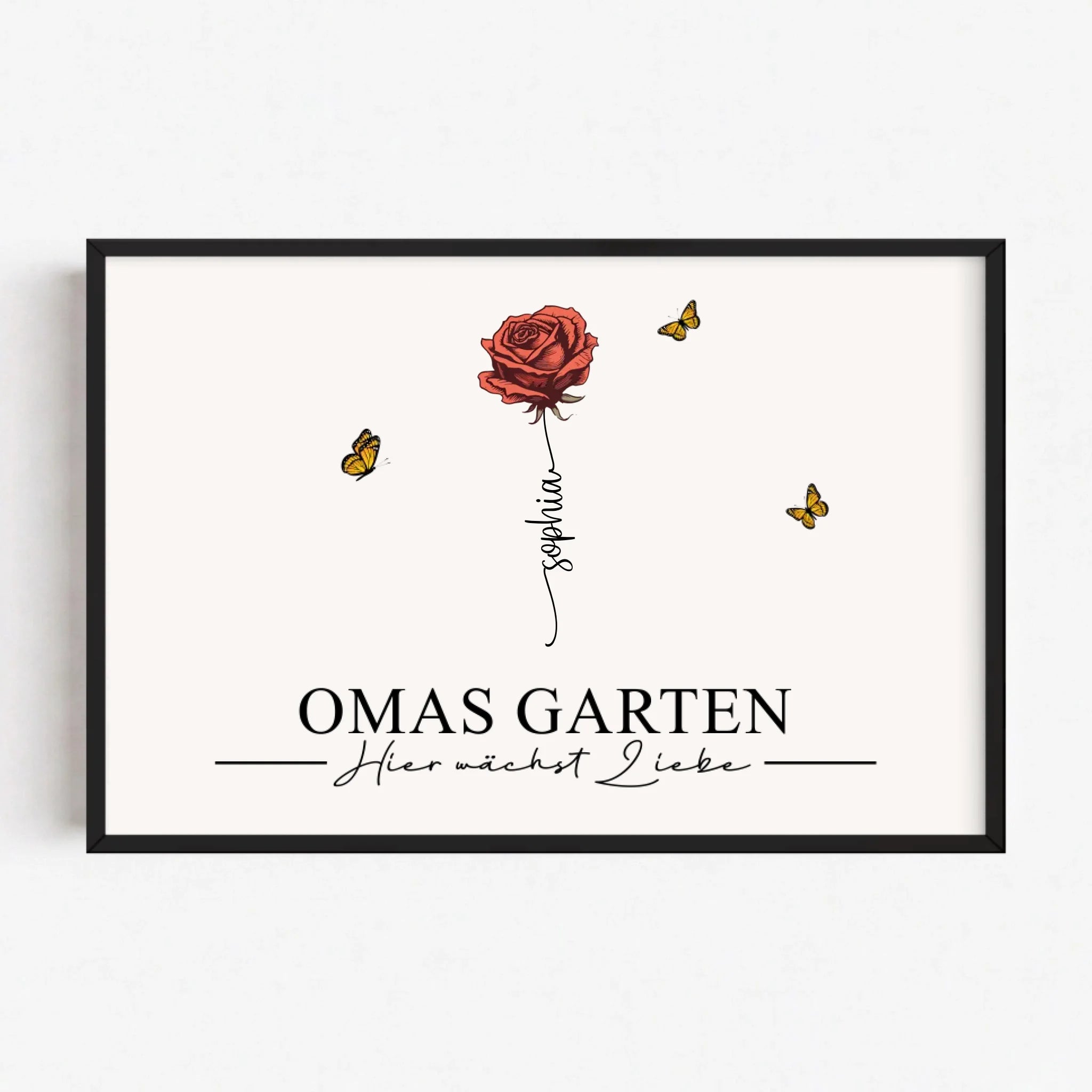 Live Mockup - Frame Poster - Black - 90x60