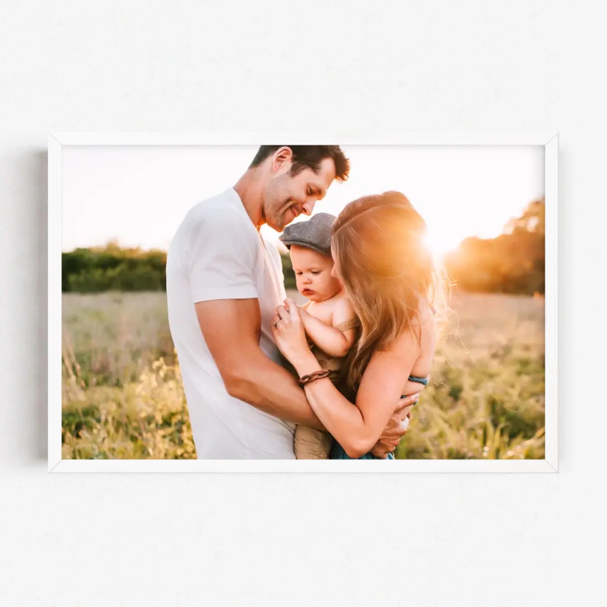 Live Mockup - Frame Poster - White - 60x40
