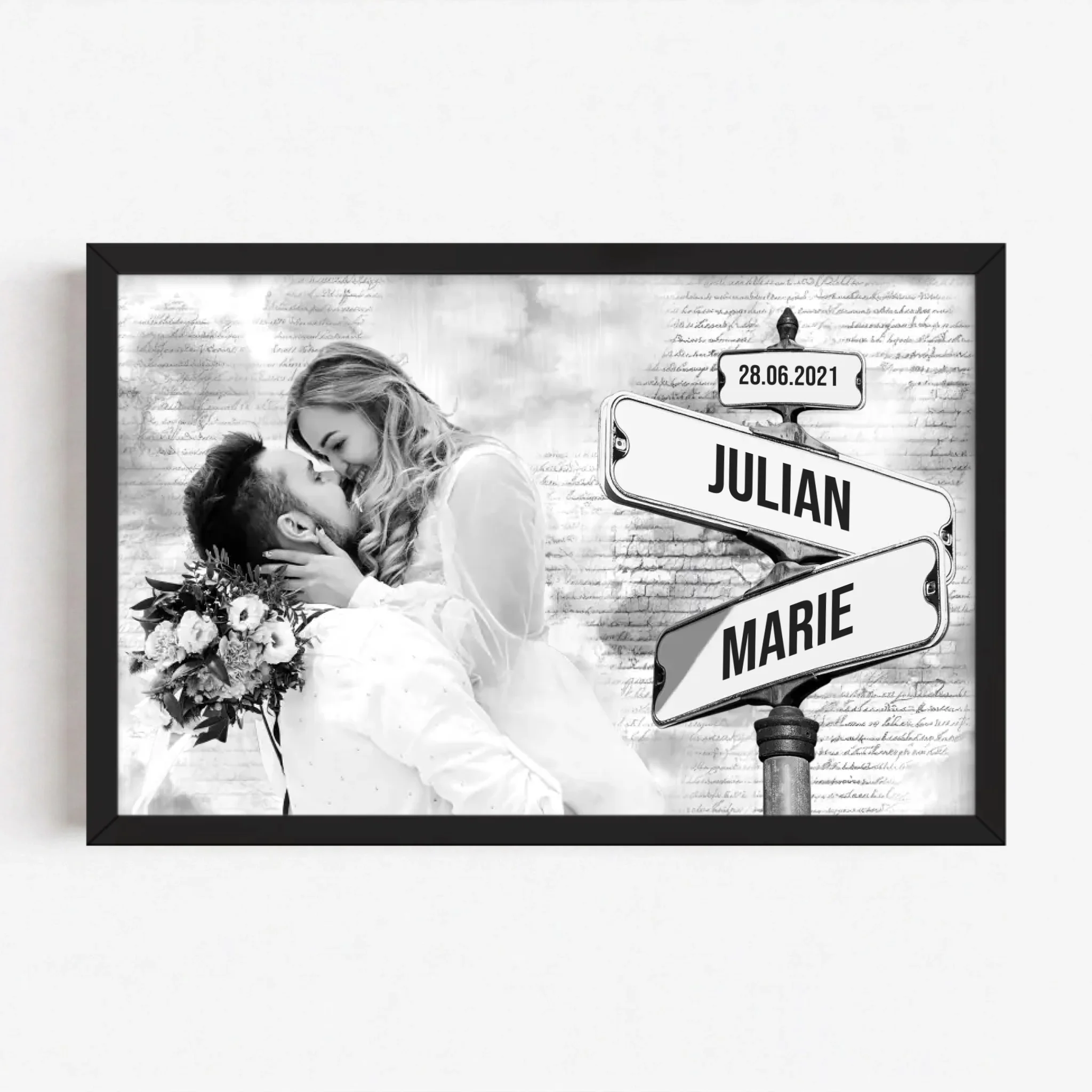 Live Mockup - Frame Poster - Black - 30x20