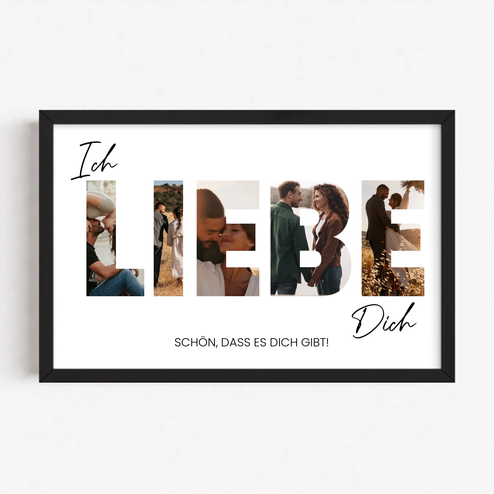 Live Mockup - Frame Poster - Black - 30x20