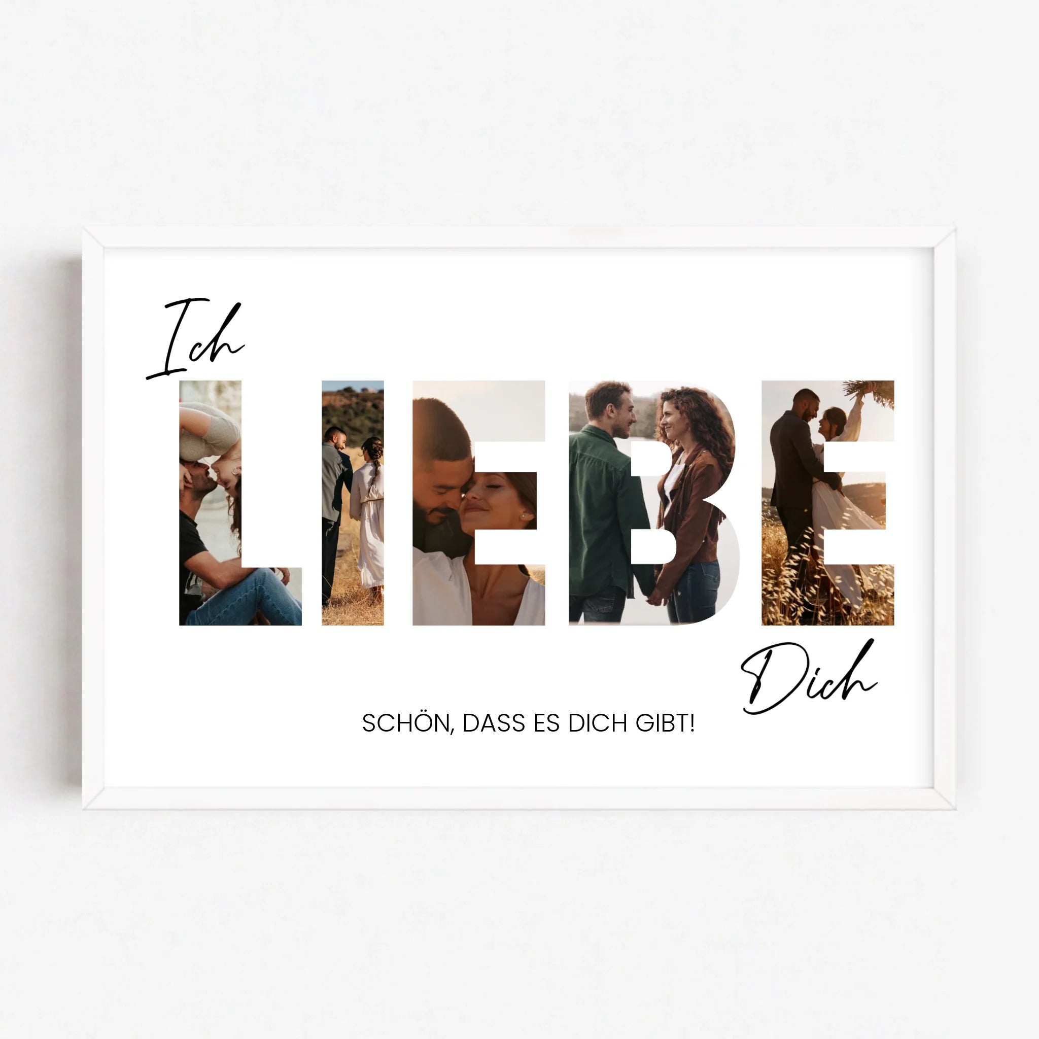 Live Mockup - Frame Poster - White - 75x50