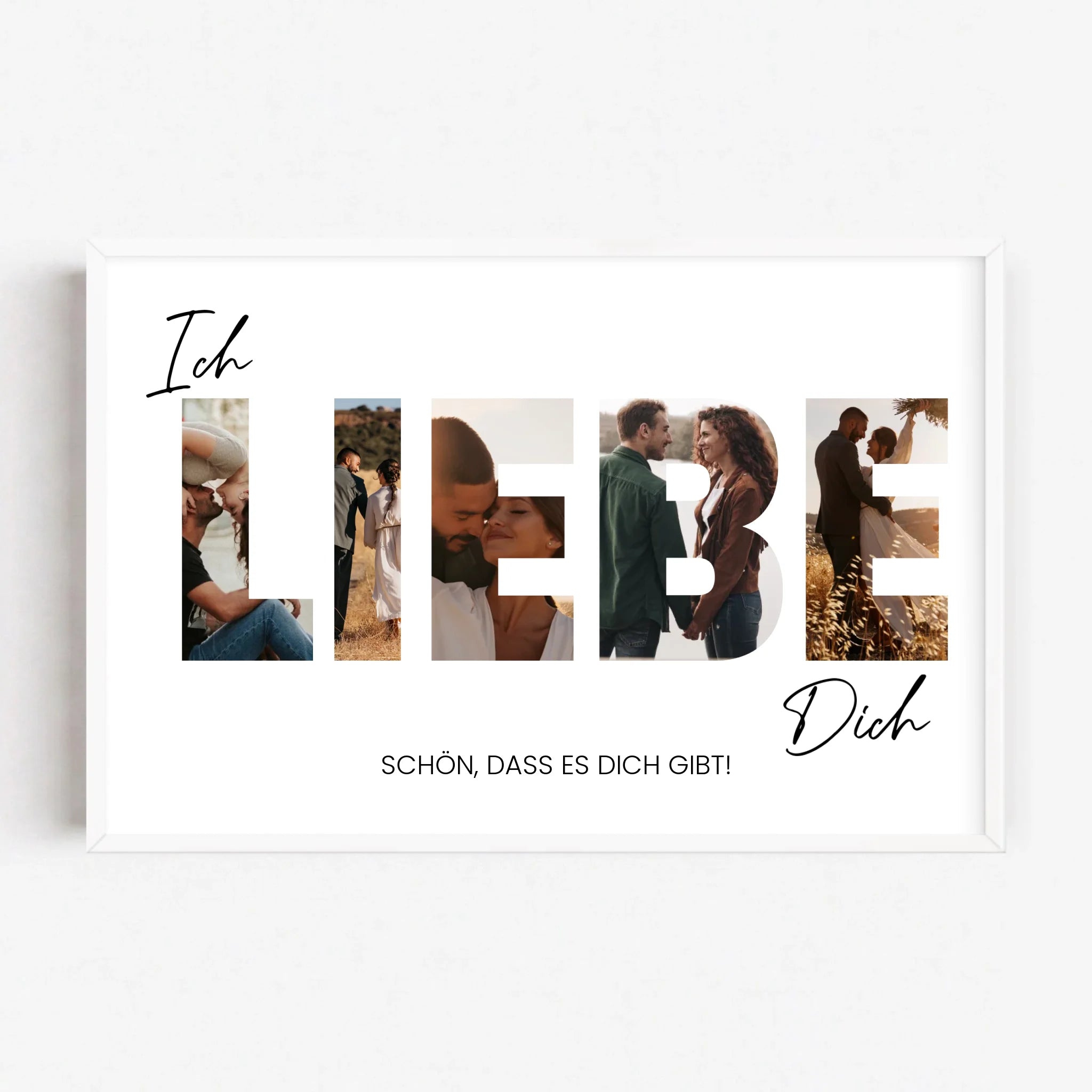 Live Mockup - Frame Poster - White - 90x60