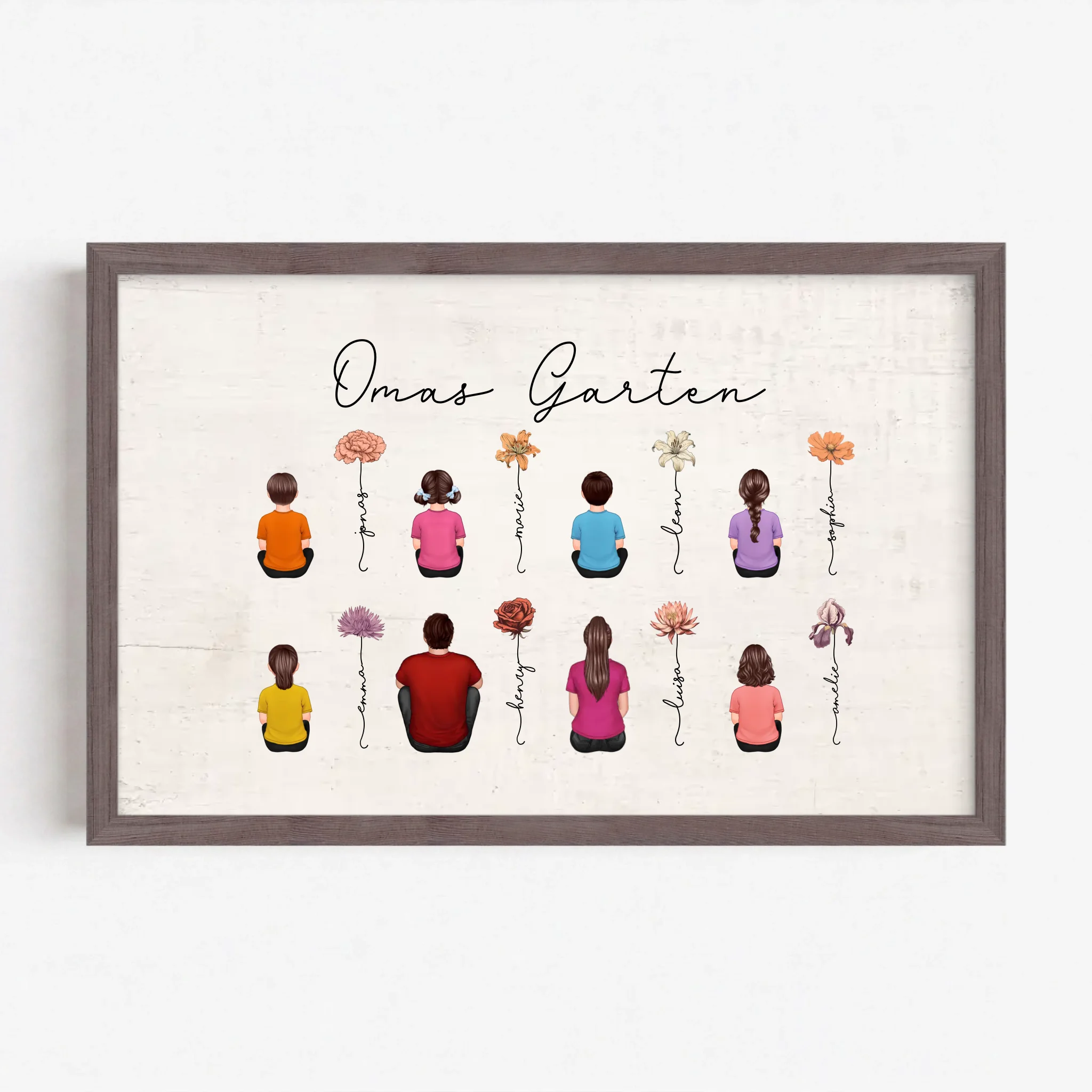 Live Mockup - Frame Poster - Wood - 30x20