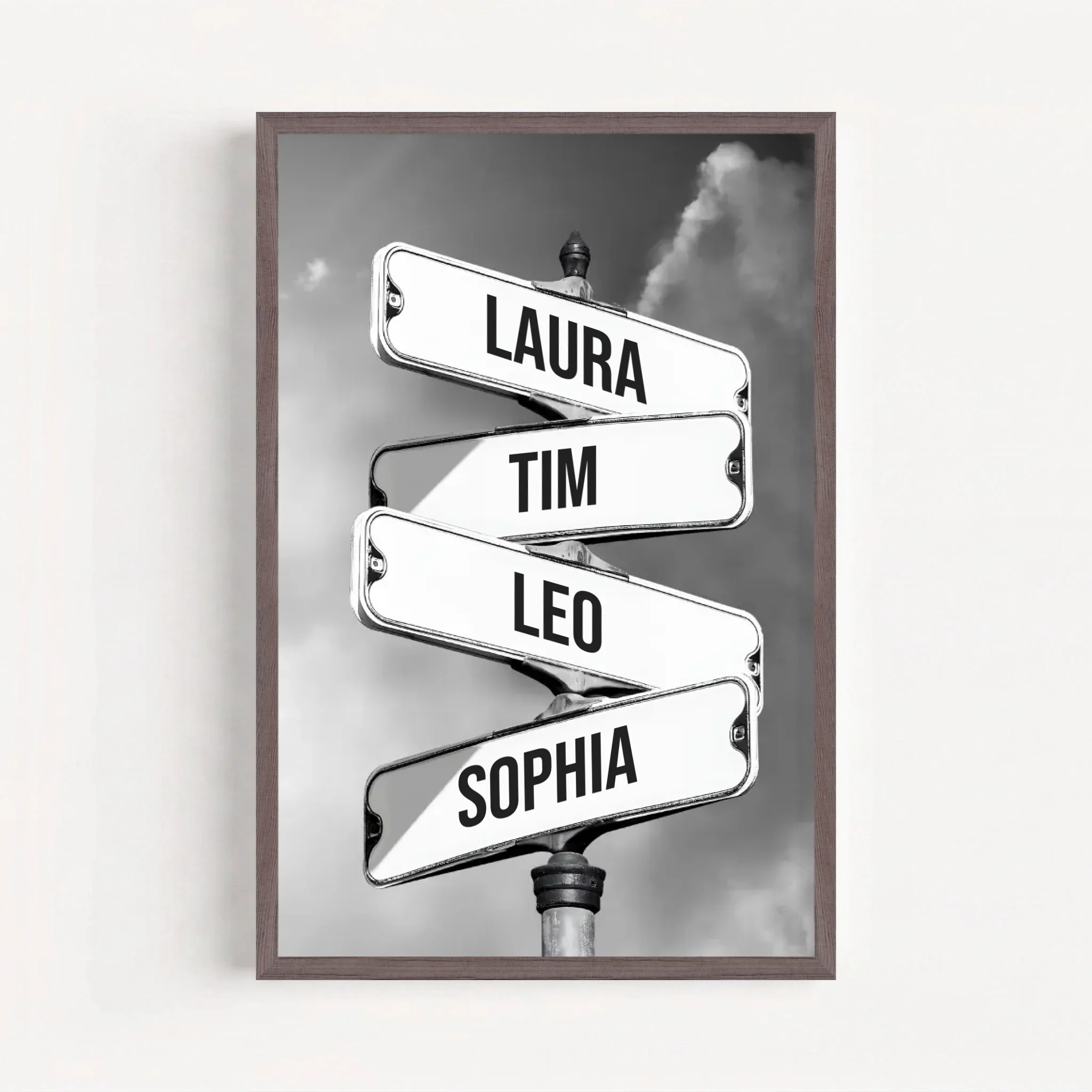 Live Mockup - Frame Poster - Wood - 50x75