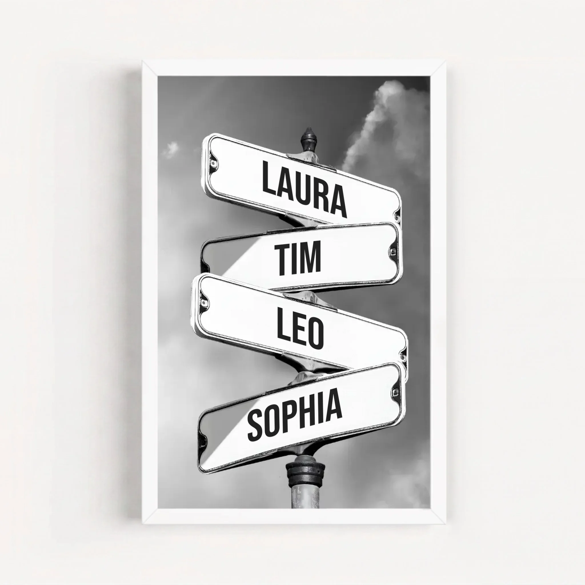 Live Mockup - Frame Poster - White - 20x30