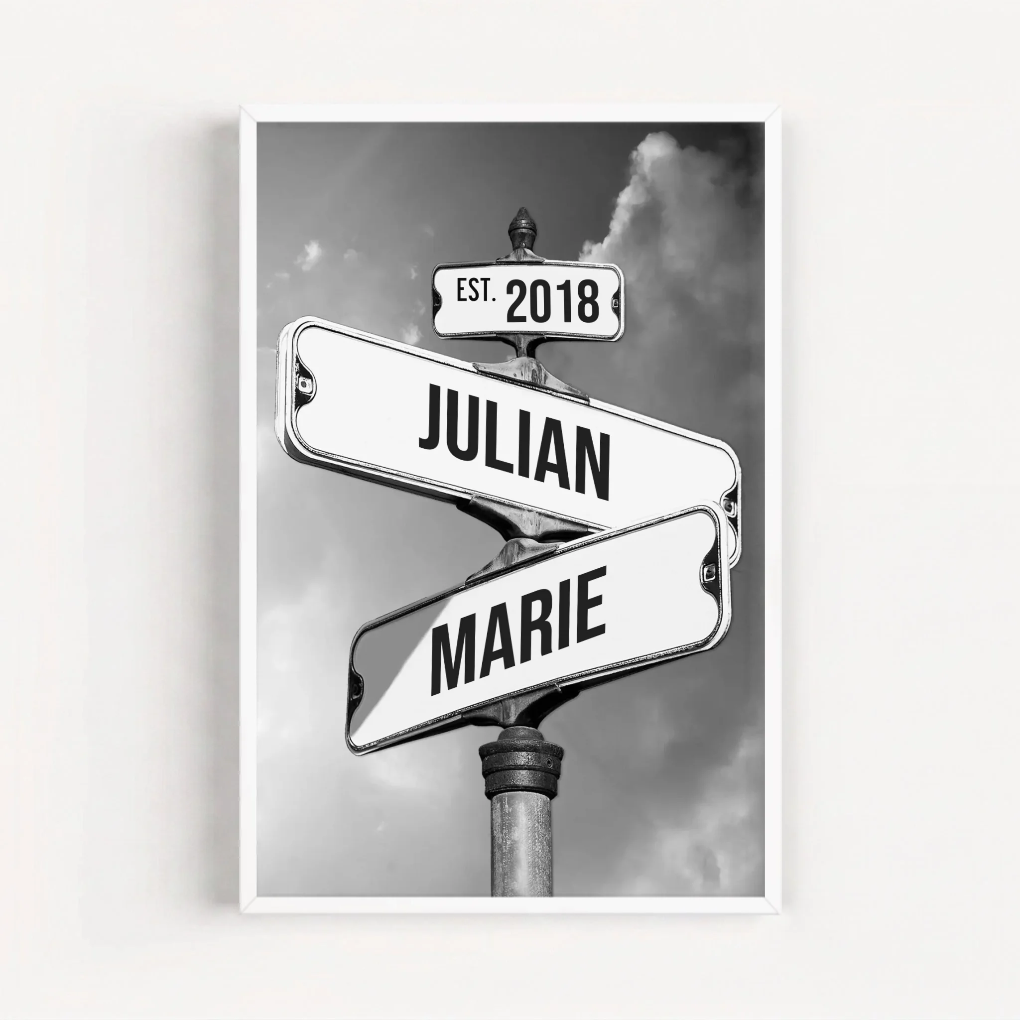 Live Mockup - Frame Poster - White - 60x90