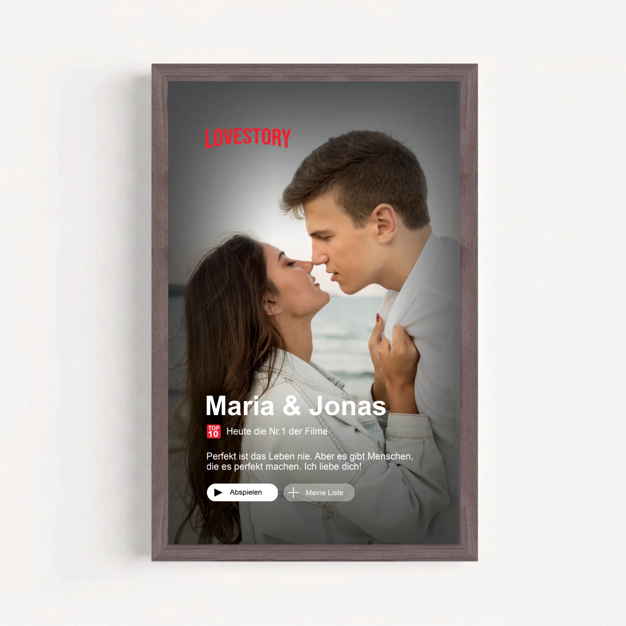 Live Mockup - Frame Poster - Wood - 20x30