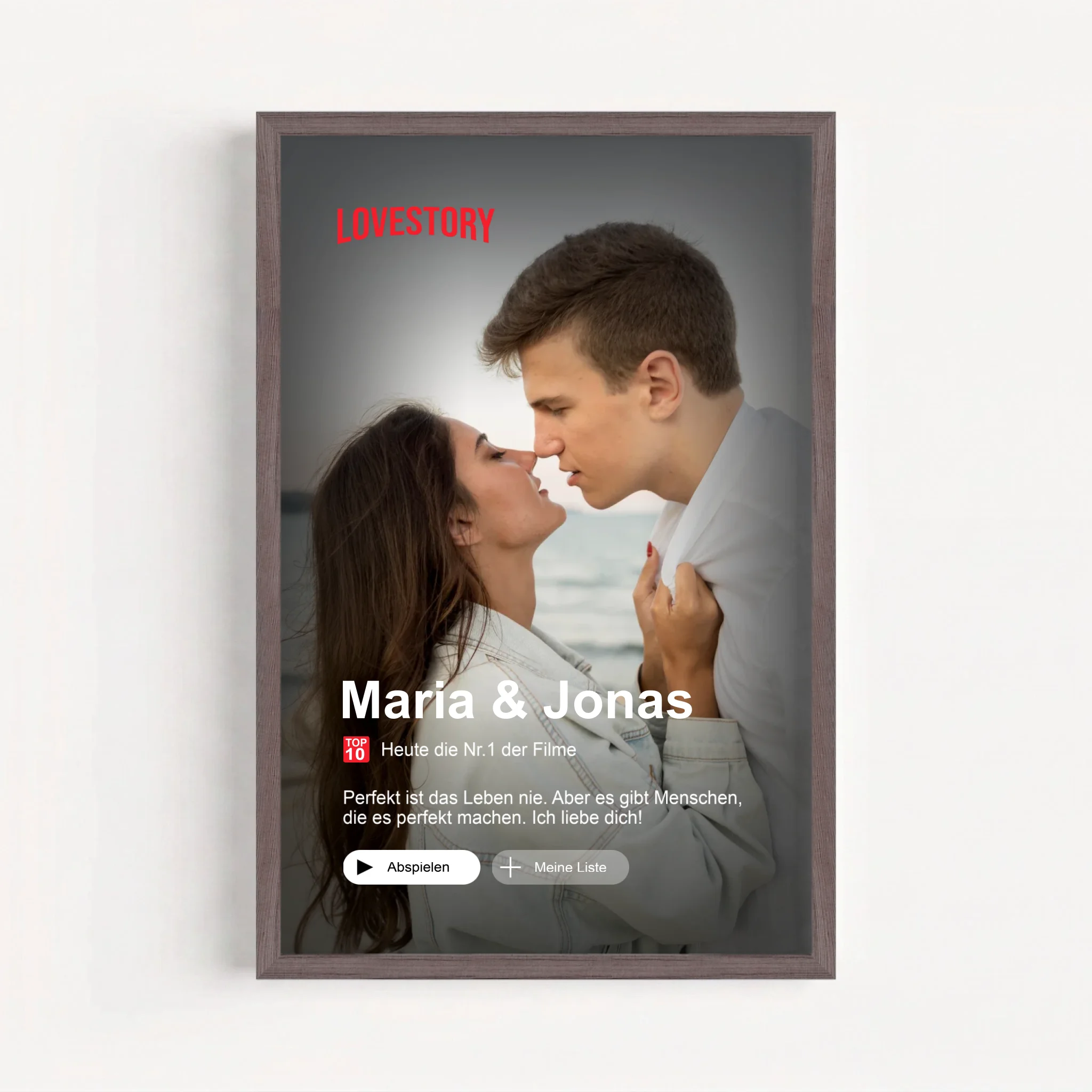Live Mockup - Frame Poster - Wood - 40x60