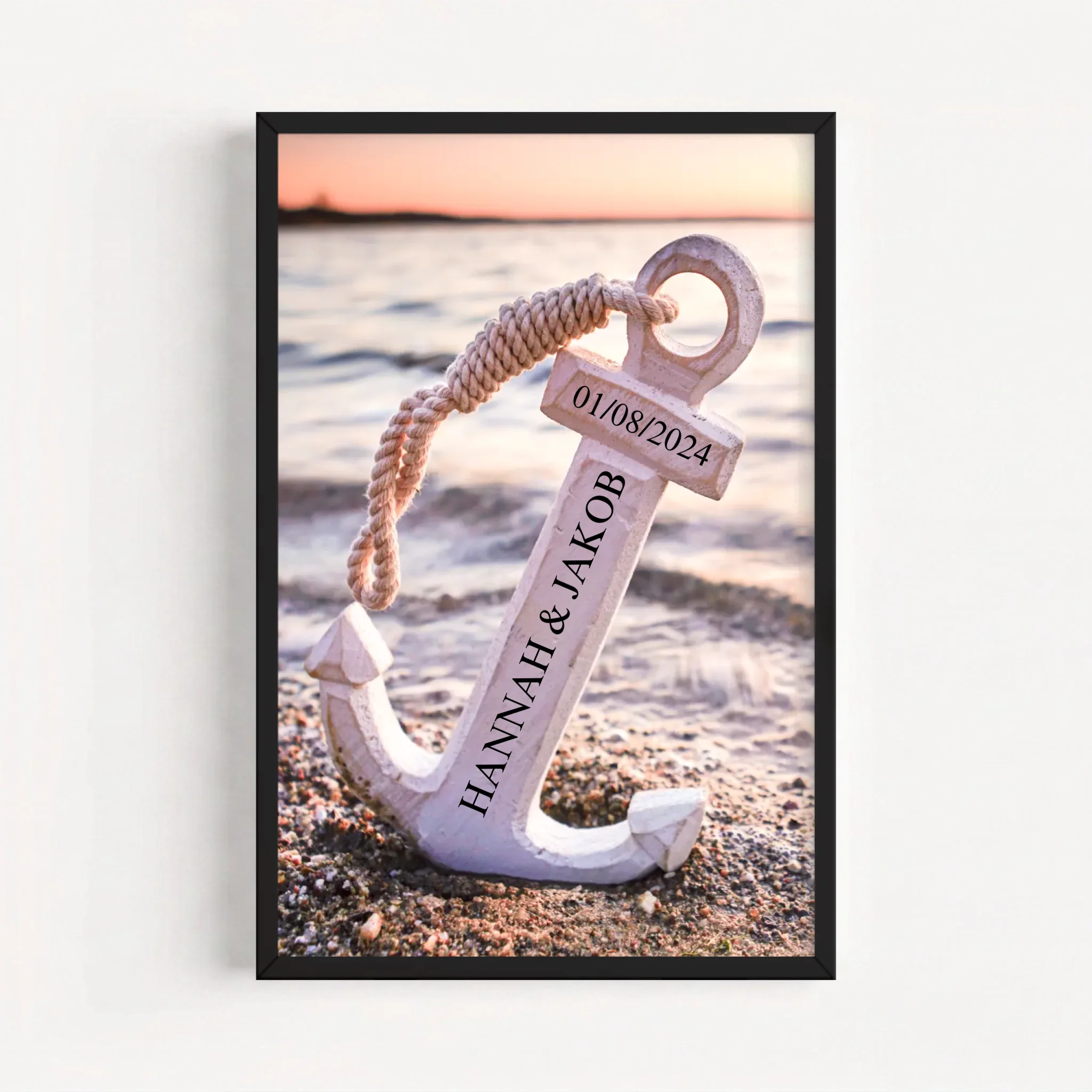 Live Mockup - Frame Poster - Black - 50x75
