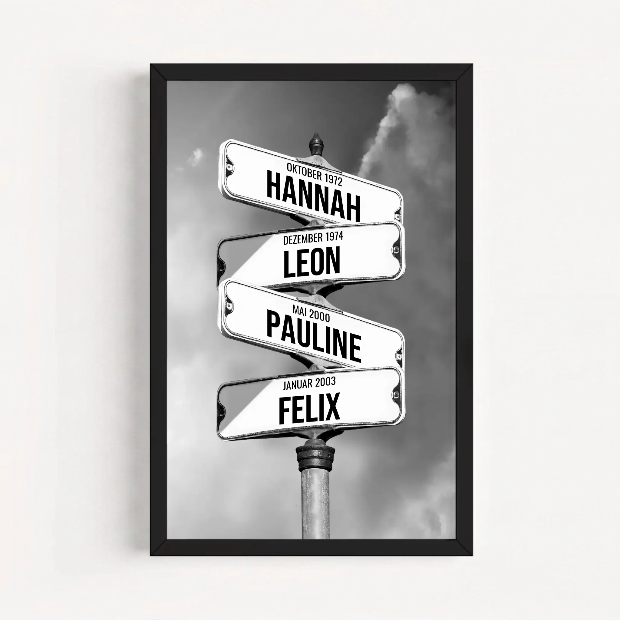 Live Mockup - Frame Poster - Black - 20x30