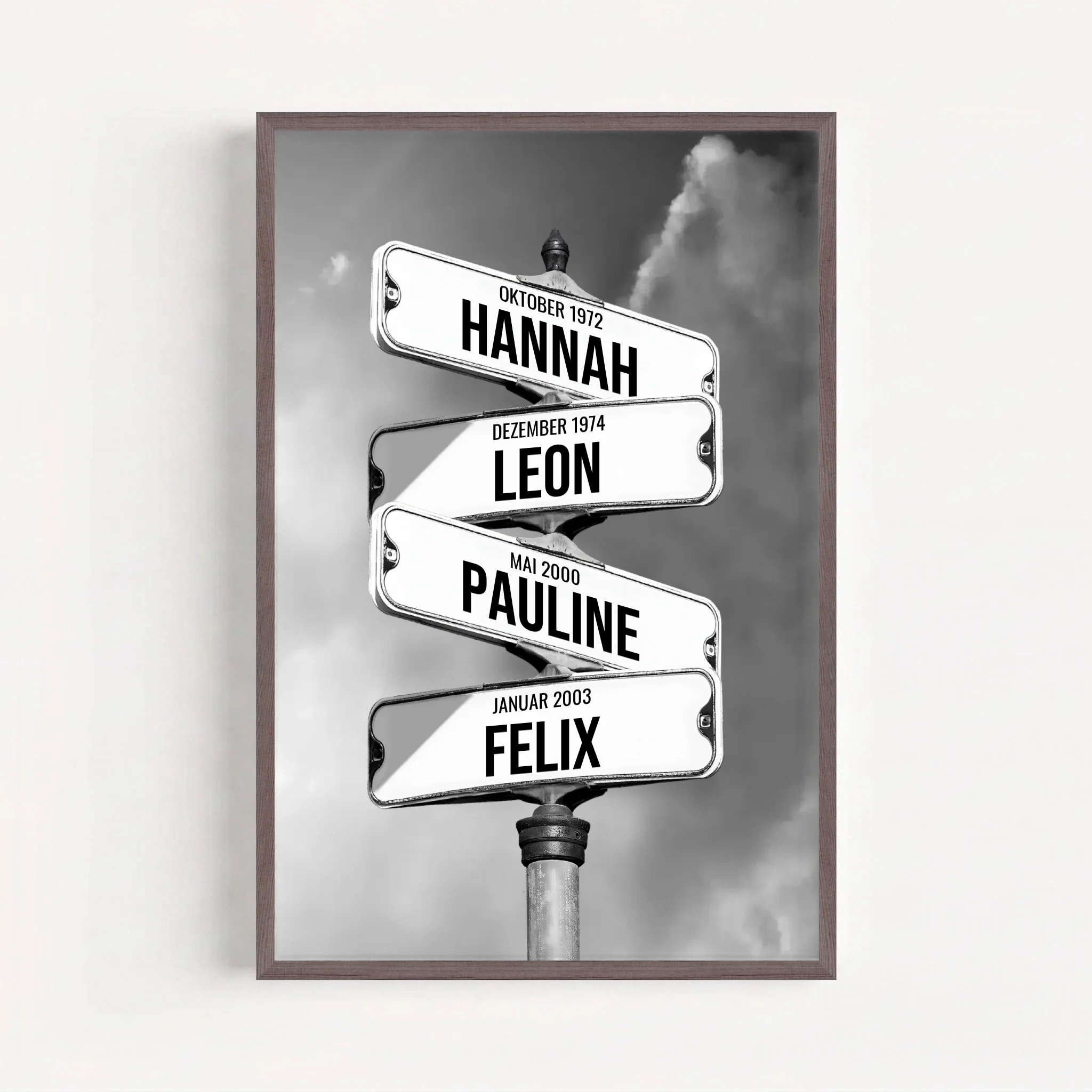 Live Mockup - Frame Poster - Wood - 60x90