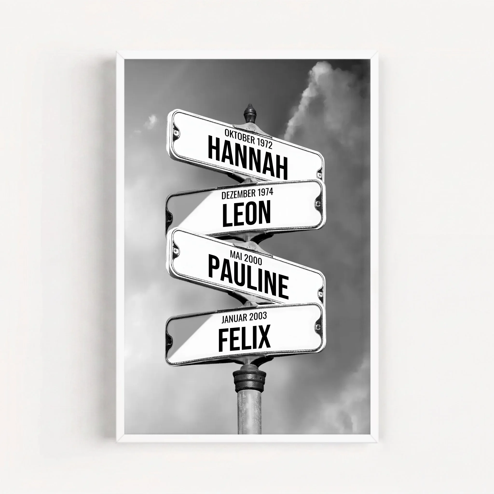 Live Mockup - Frame Poster - White - 60x90