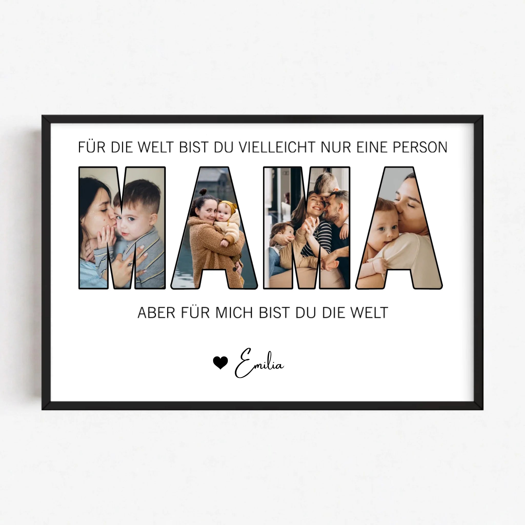 Live Mockup - Frame Poster - Black - 90x60