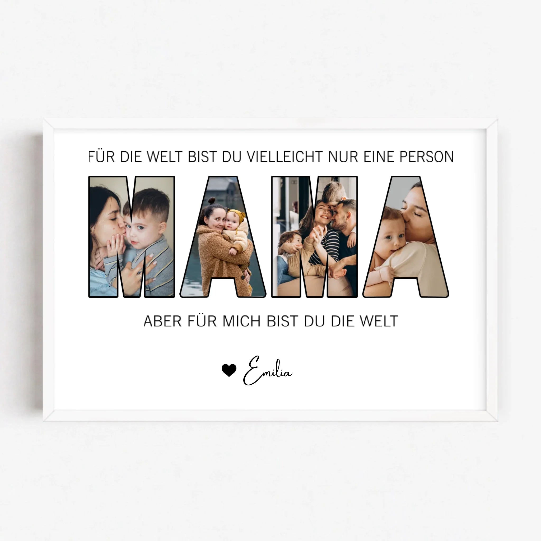 Live Mockup - Frame Poster - White - 75x50