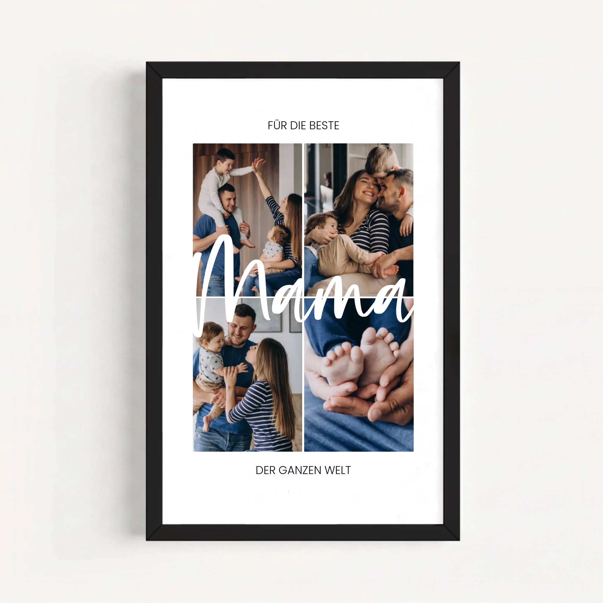 Live Mockup - Frame Poster - Black - 20x30