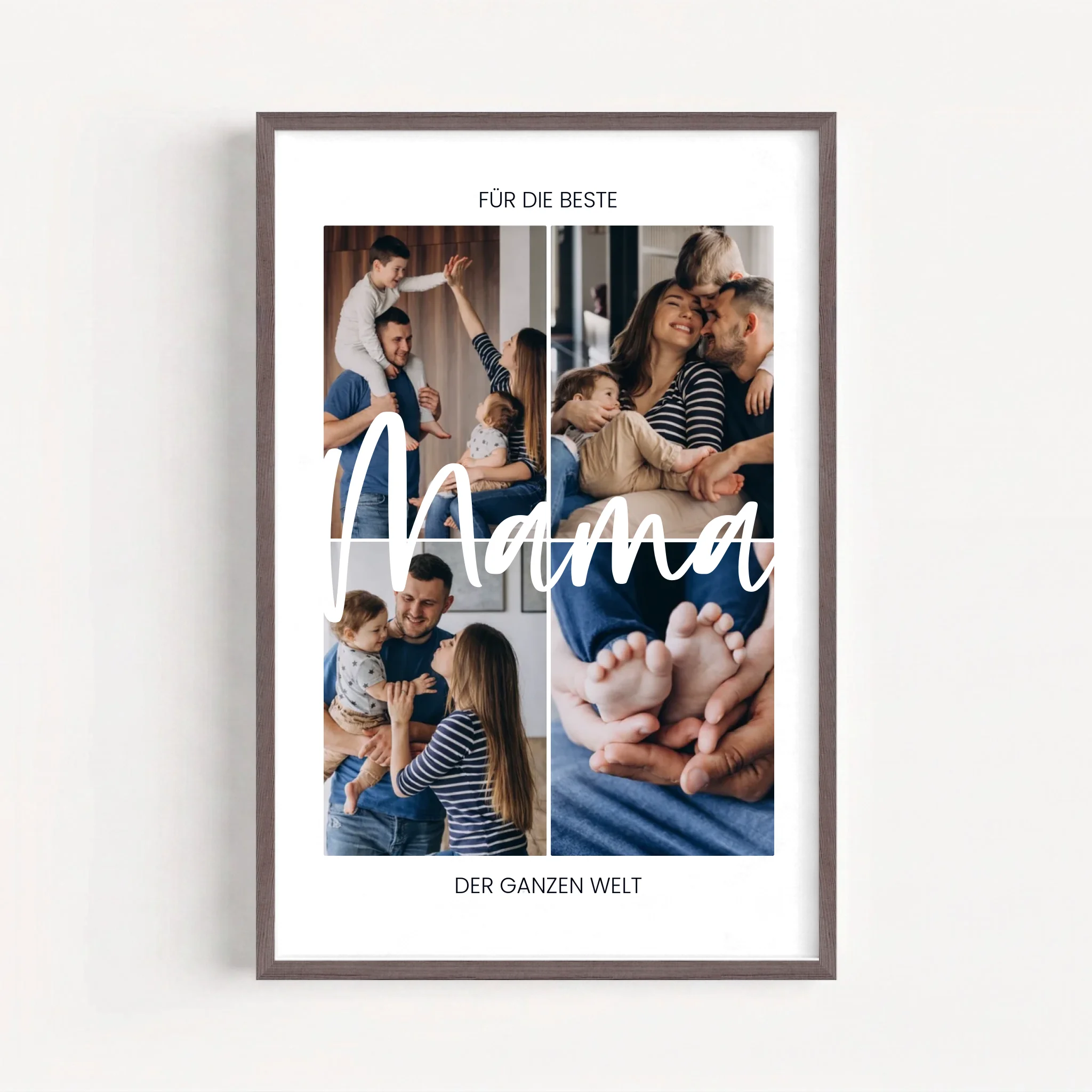 Live Mockup - Frame Poster - Wood - 60x90